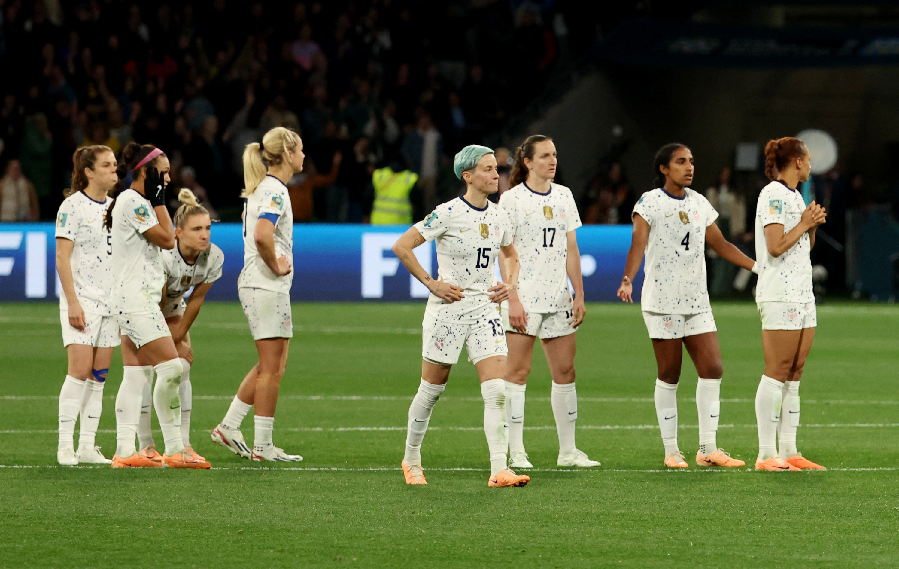 USA v New Zealand, Round of 16