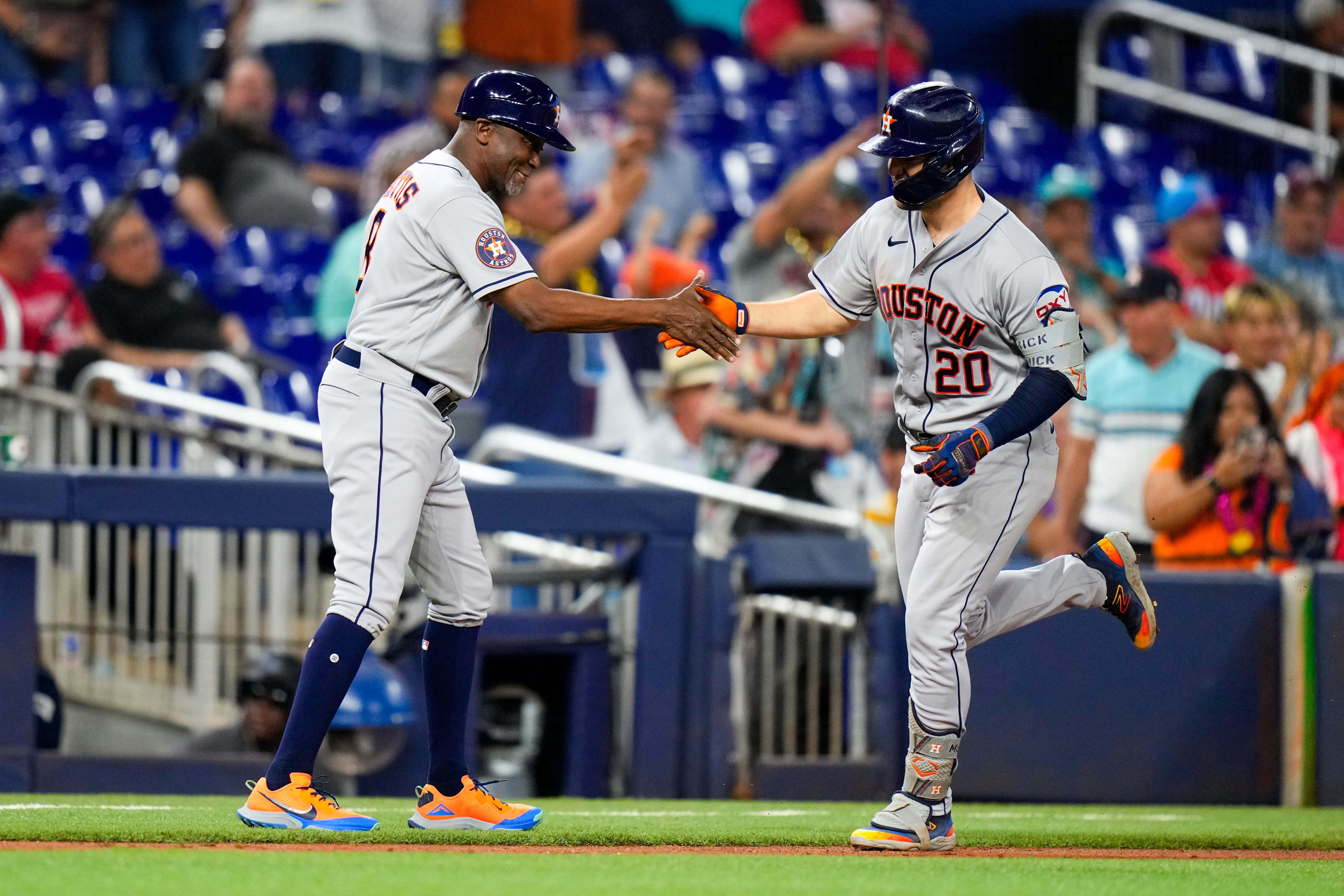 Bregman, Tucker, McCormick homer in 1st inning as the Astros rout Marlins  12-5 National News - Bally Sports