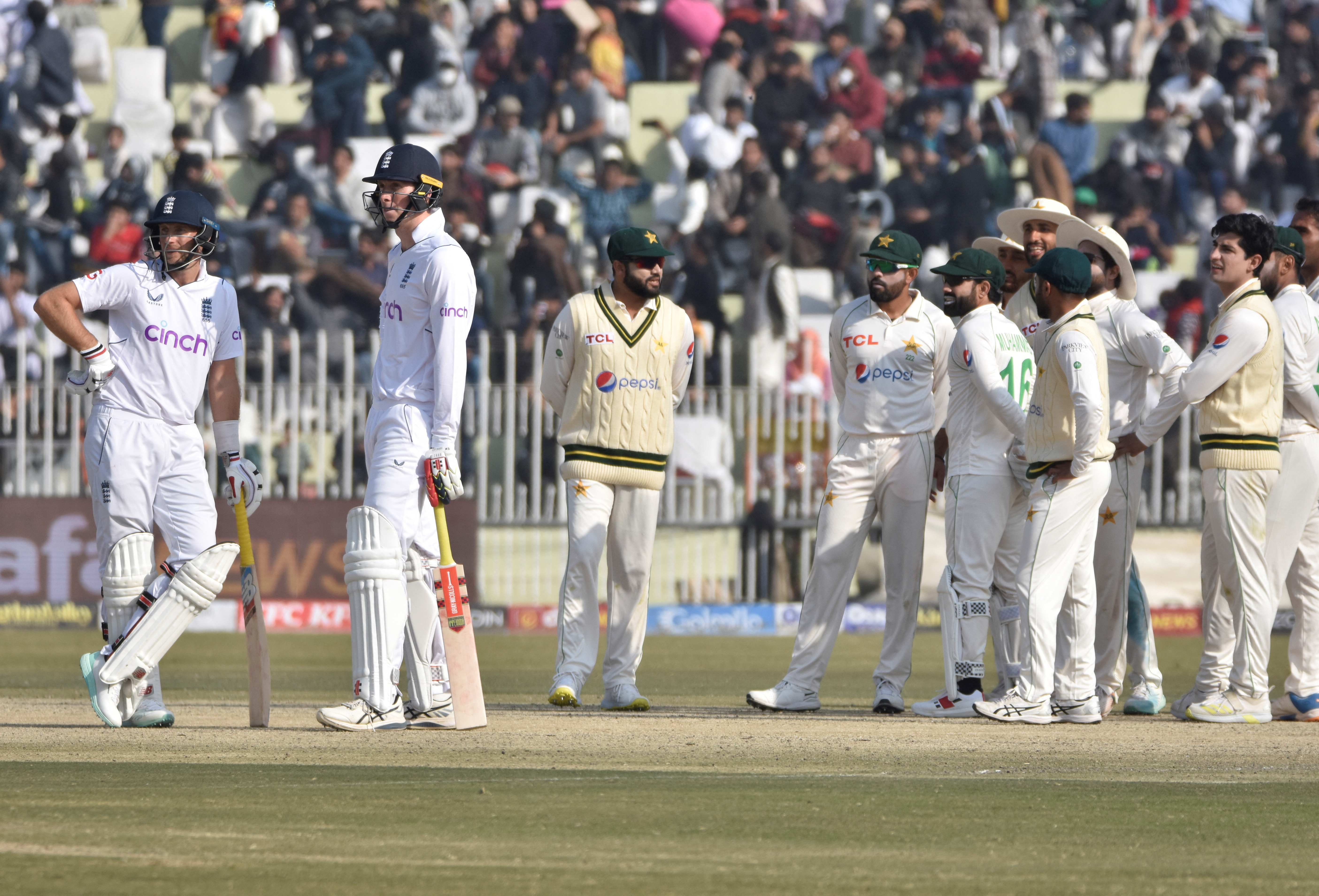 First Test - England v Pakistan – Pindi Cricket Stadium, Rawalpindi