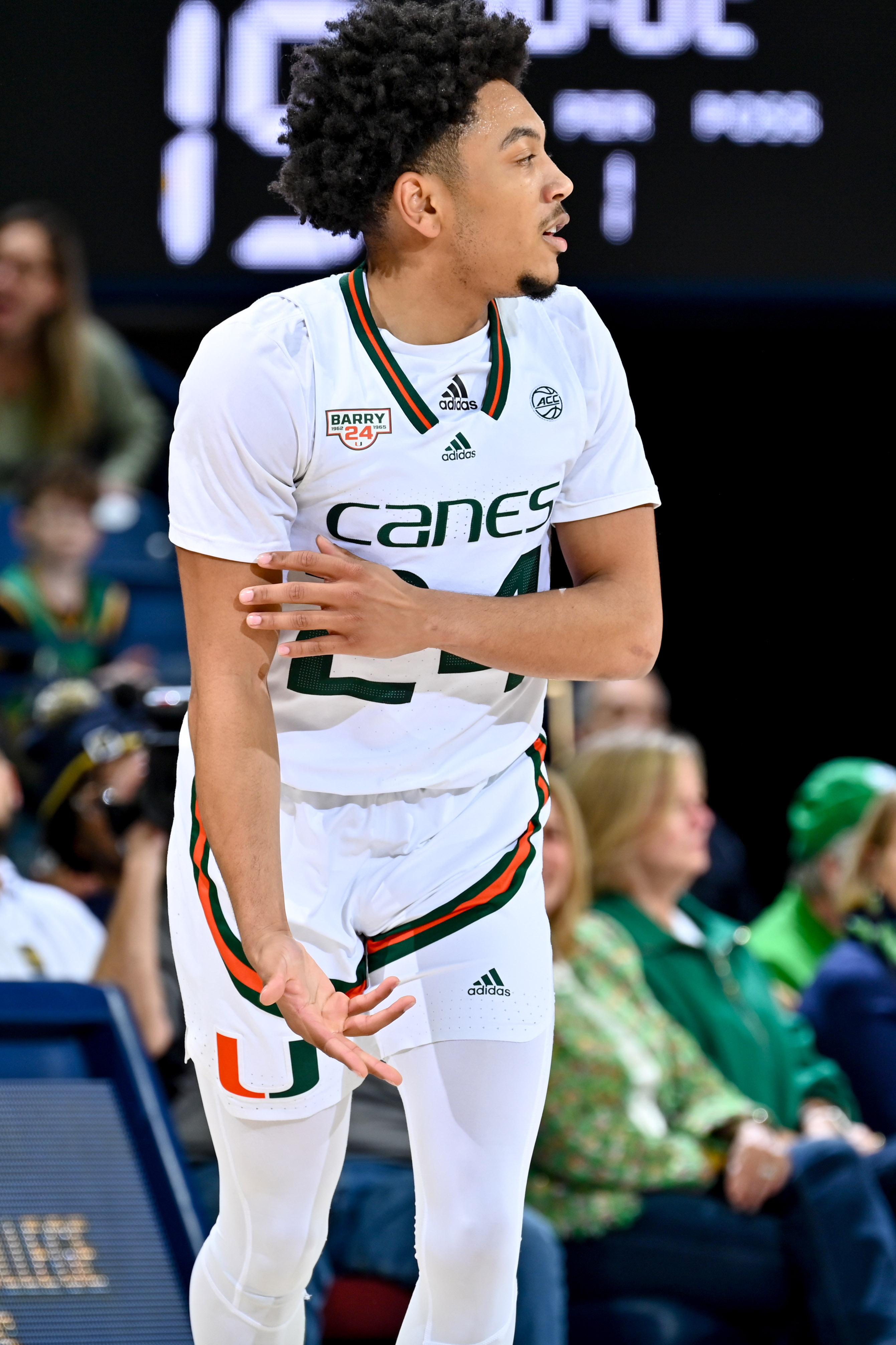 Norchad Omier powers Miami past Notre Dame Reuters