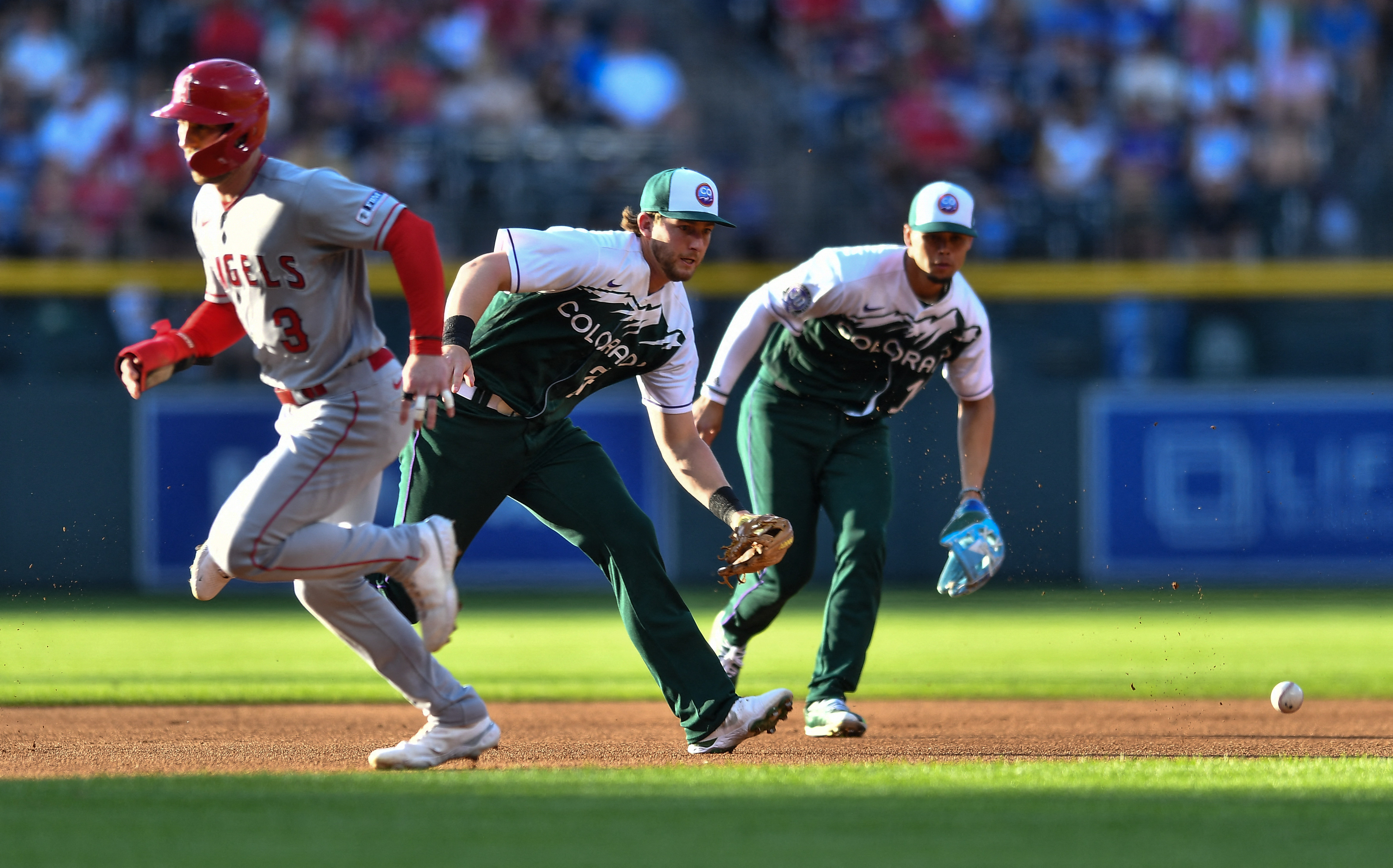 Angels destroy Rockies, set team records in 25-1 win