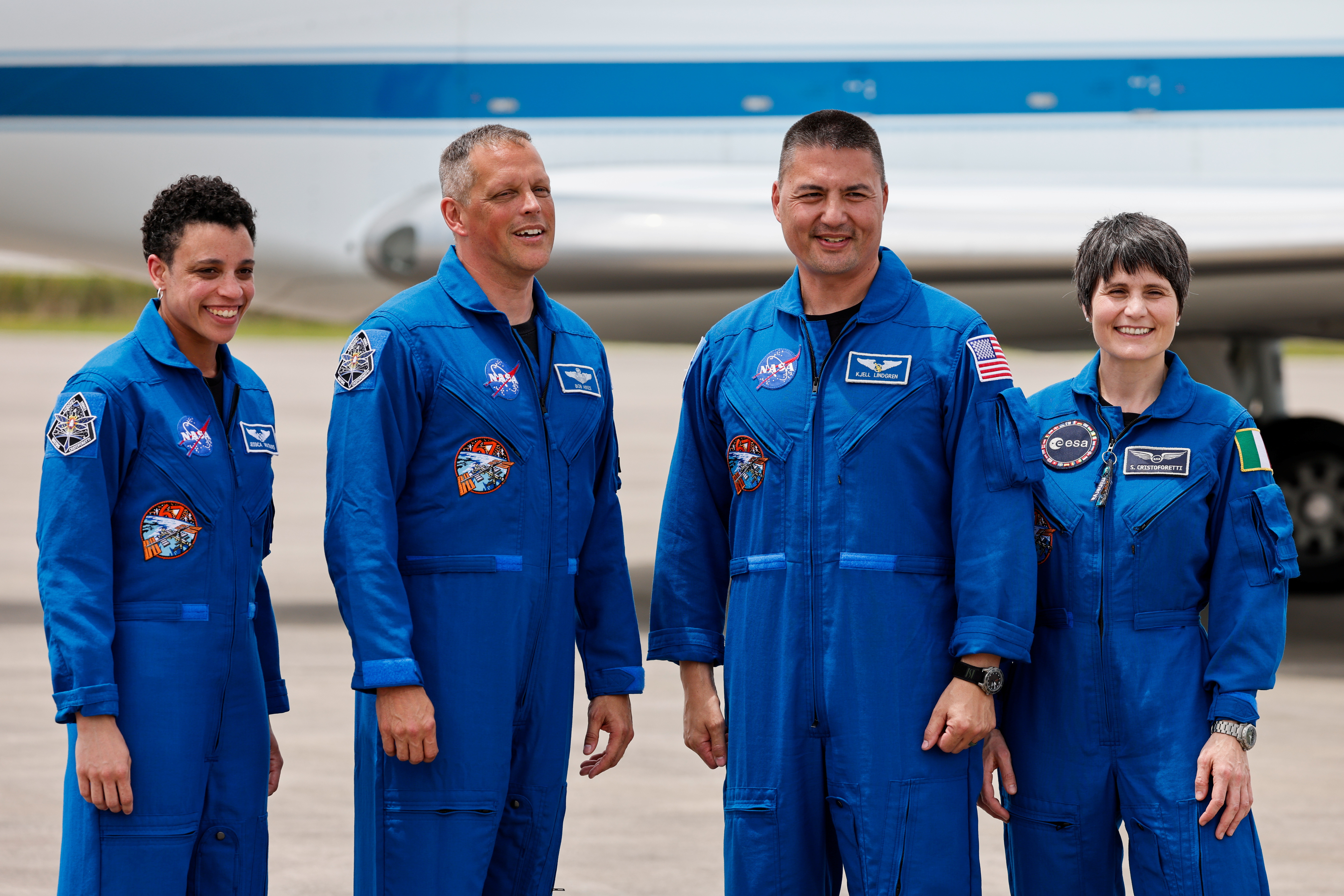 Astronauts arrive ahead of Crew Dragon spacecraft launch in Cape Canaveral