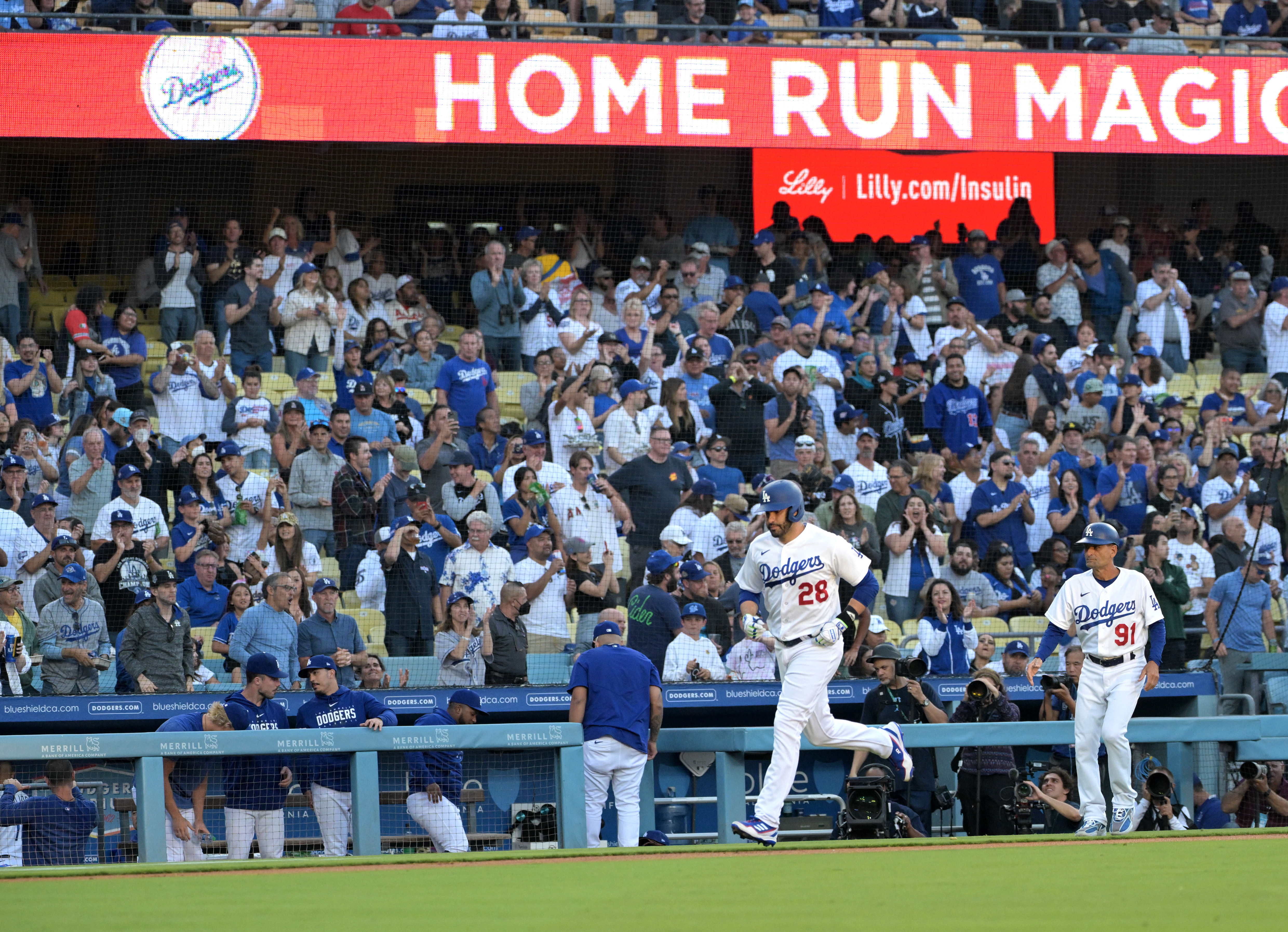 Homers help Dodgers extend run of dominance over rival Angels