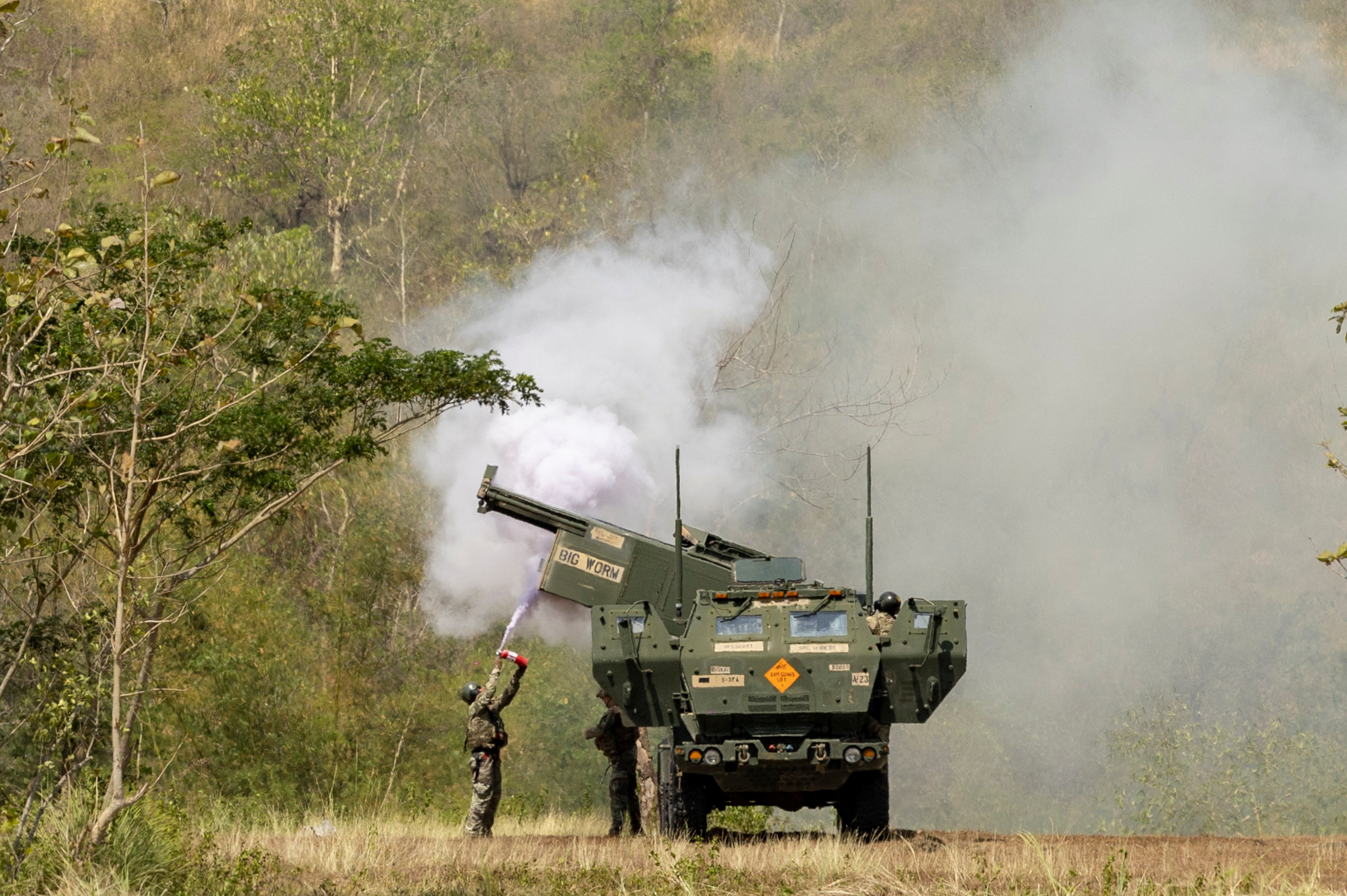 Philippines and U.S. troops join live fire exercises in annual joint military drills