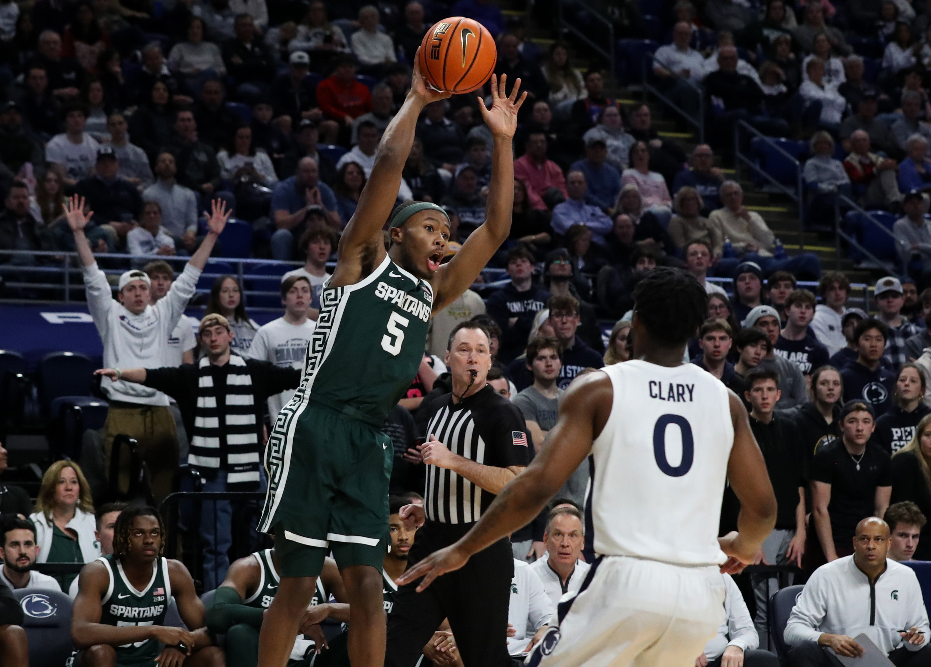 Malik Hall, Michigan State cruise past Penn State | Reuters