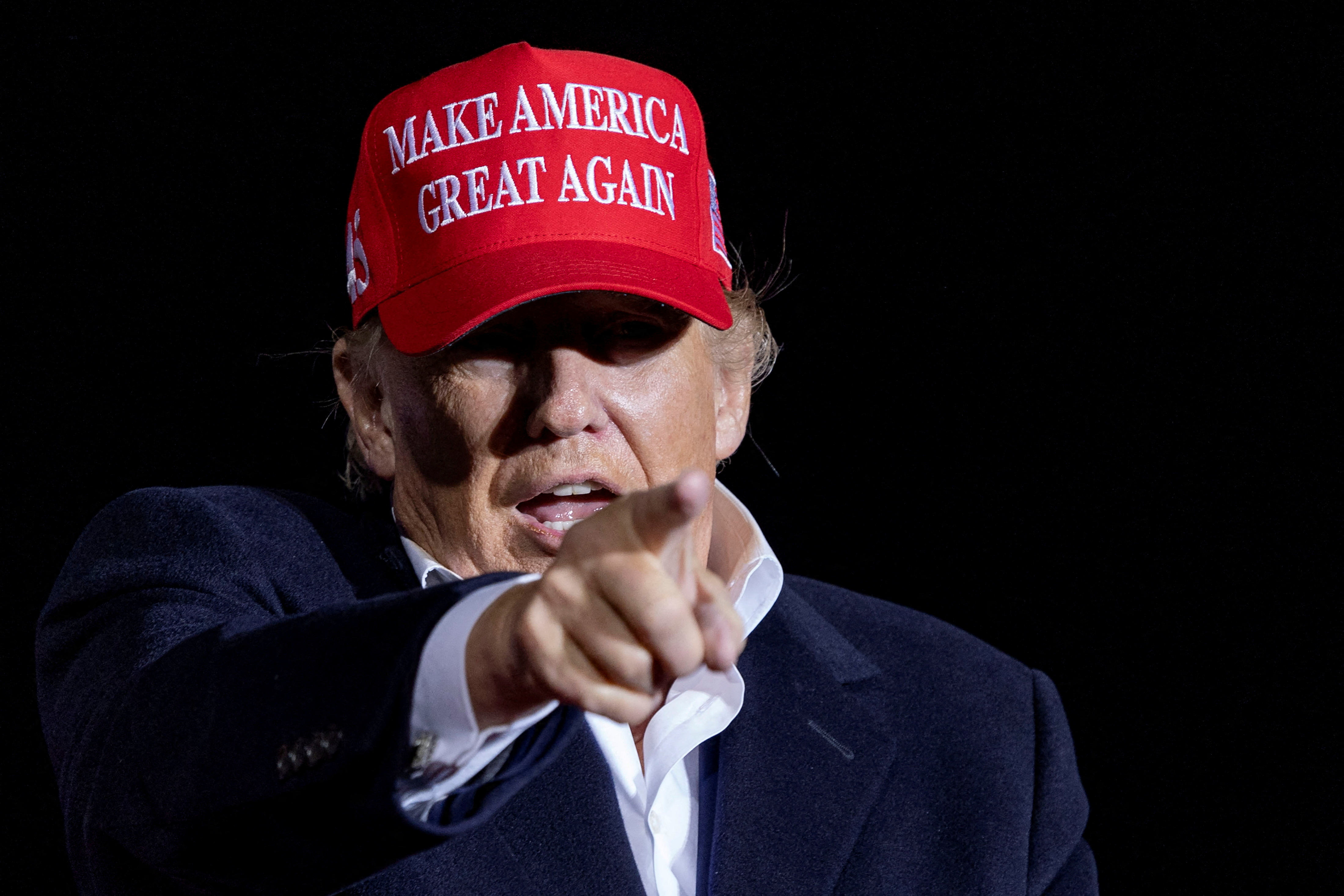 TRUMP 2020 MAGA Election Make America Great Again Hat Donald Trump Cap Black US 