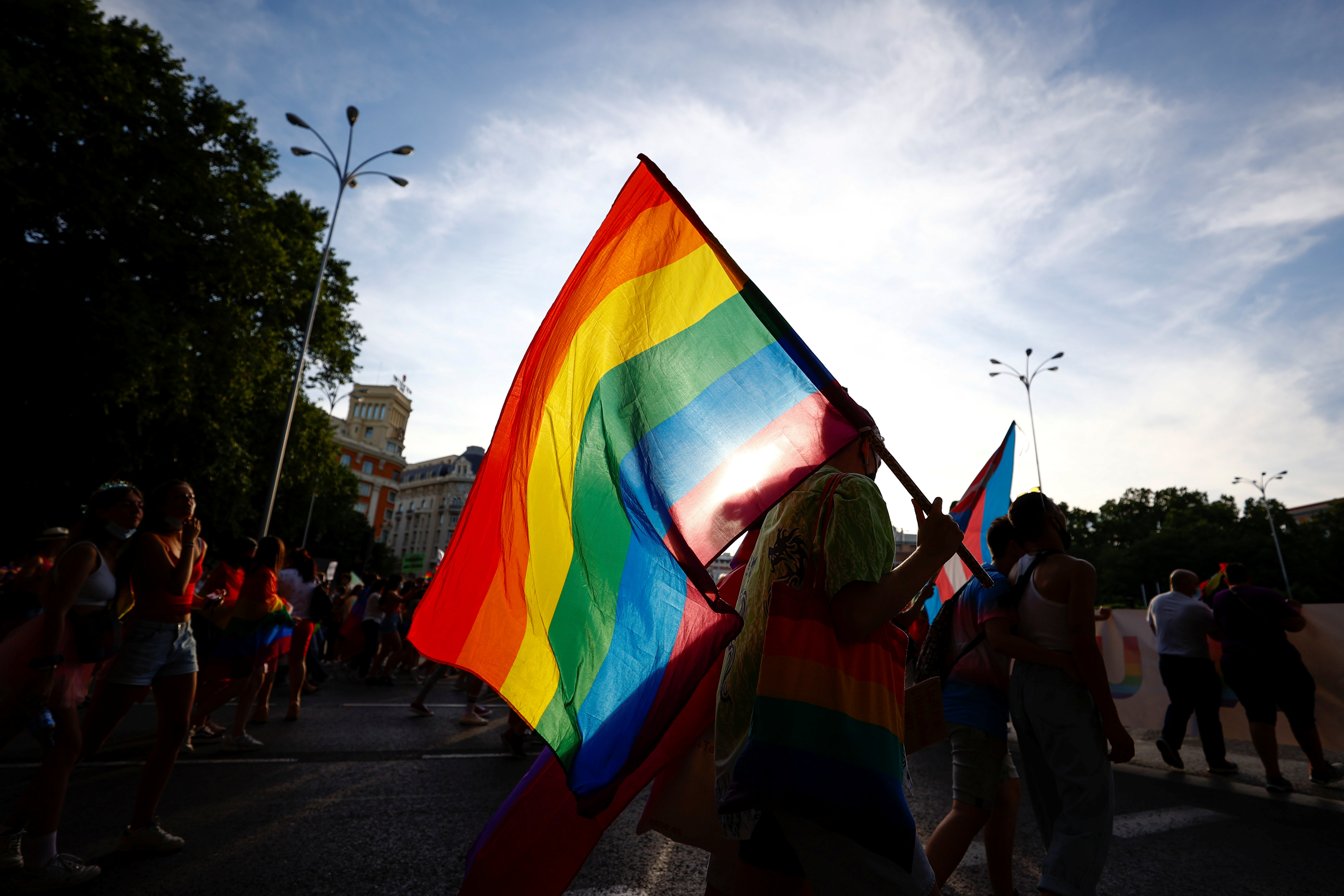 Gay Pride parade in Madrid