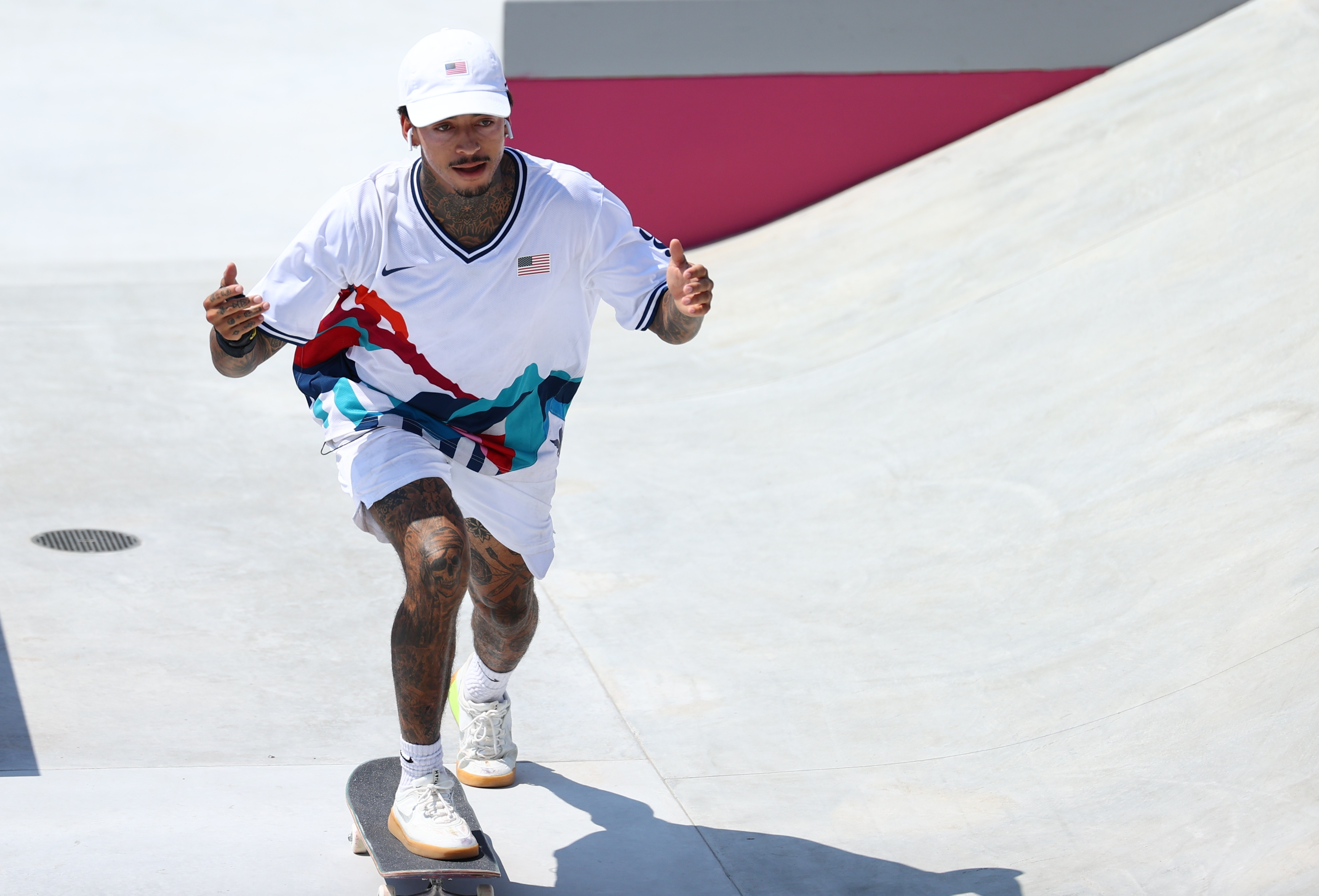 五輪＝スケートボード米代表のヒューストン「パリ大会が楽しみ