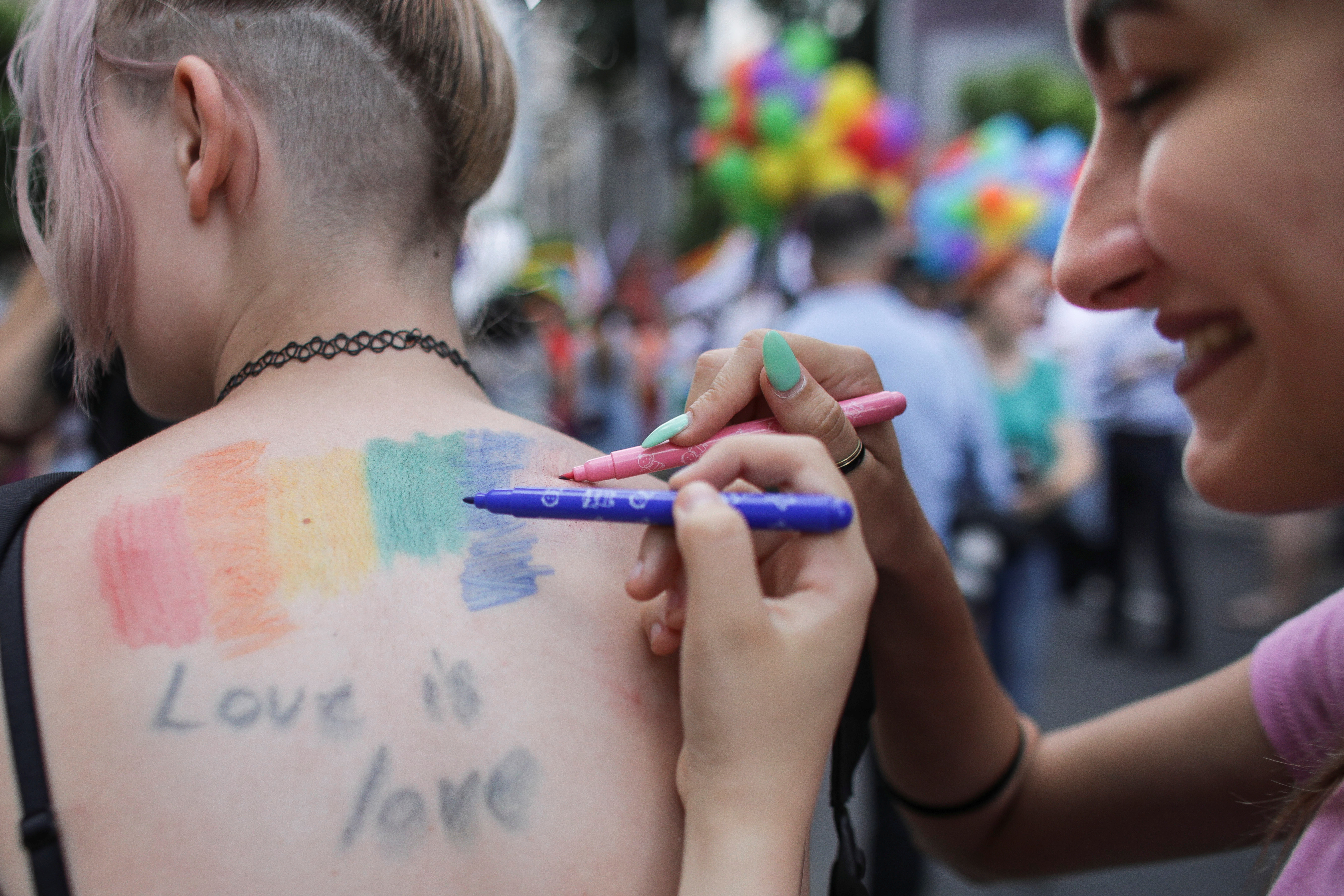 LGBTQ+ pride parade in Bucharest draws ten thousand plus people