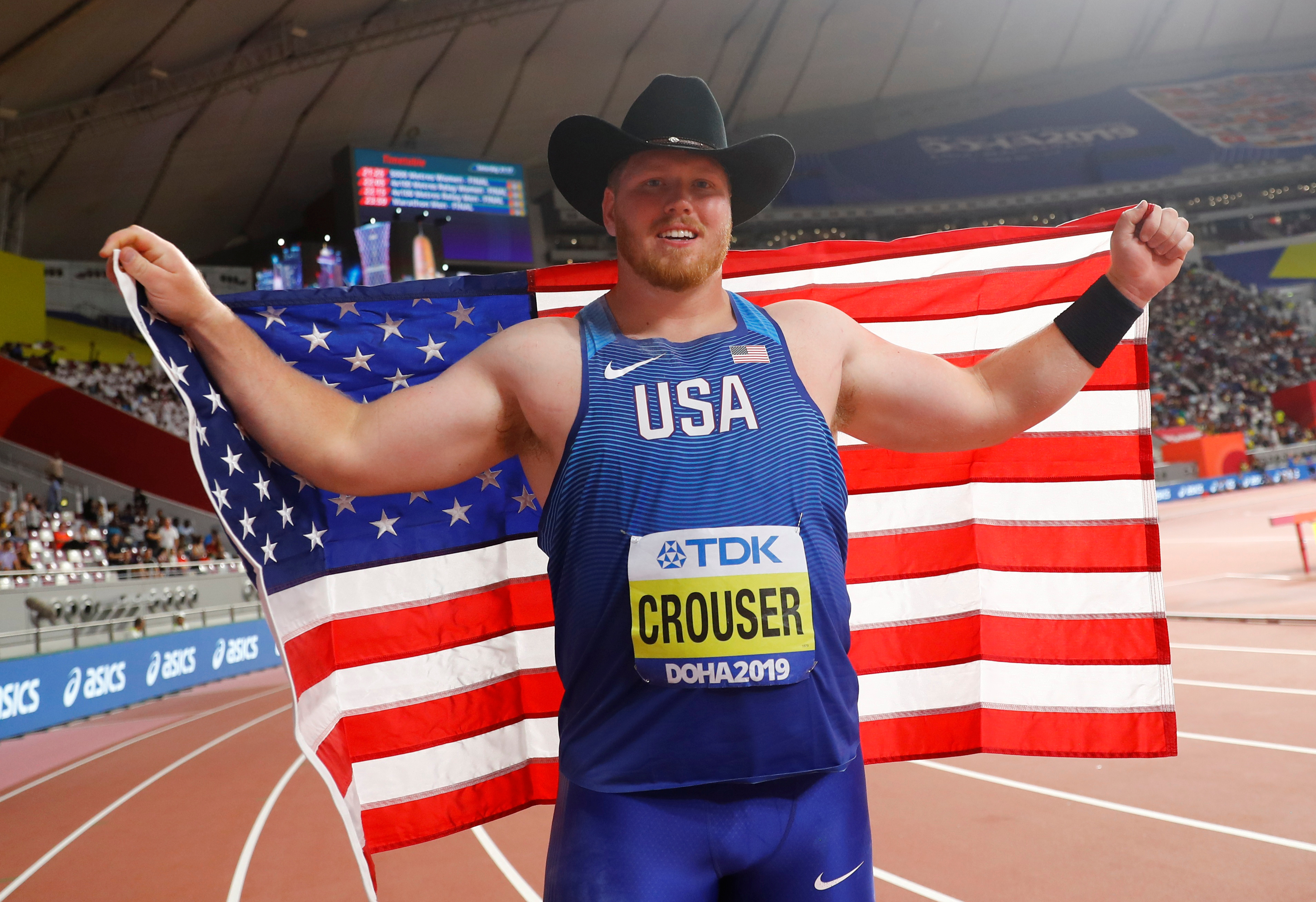 Ryan Crouser courtesy "With just one gold secured" in Tokyo Olympics