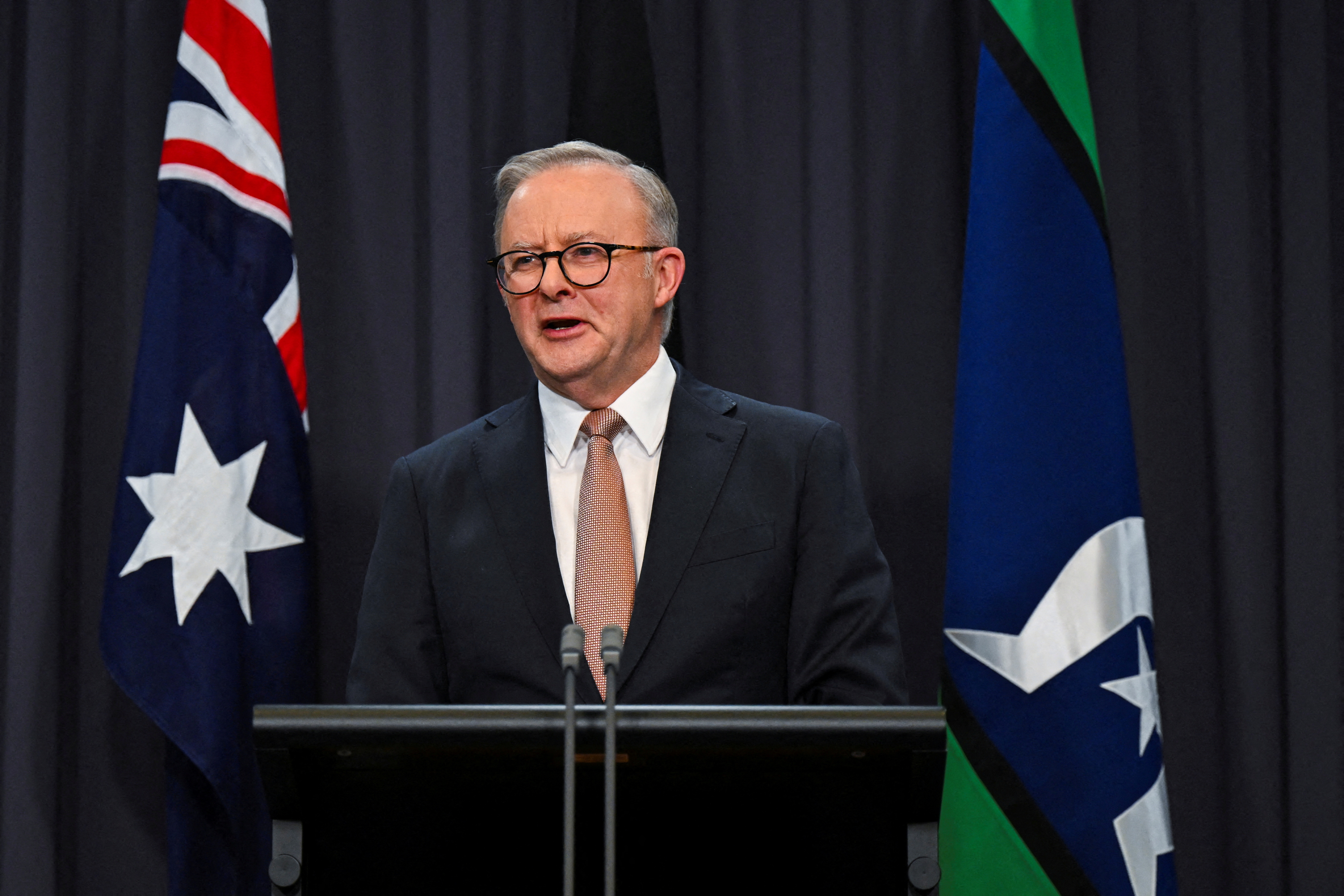 Australian Prime Minister Anthony Albanese