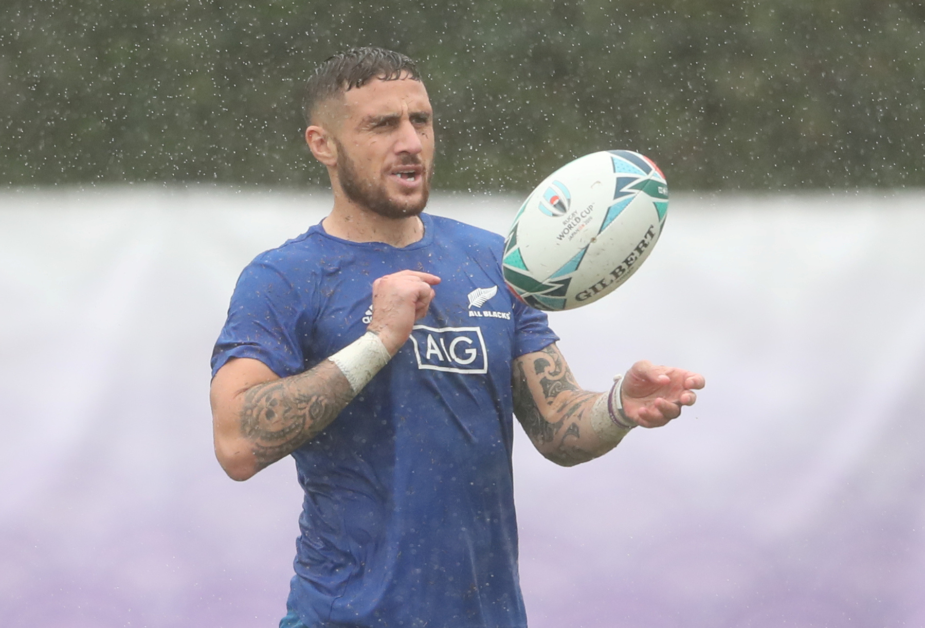 Rugby Union - Rugby World Cup - New Zealand Captain's Run