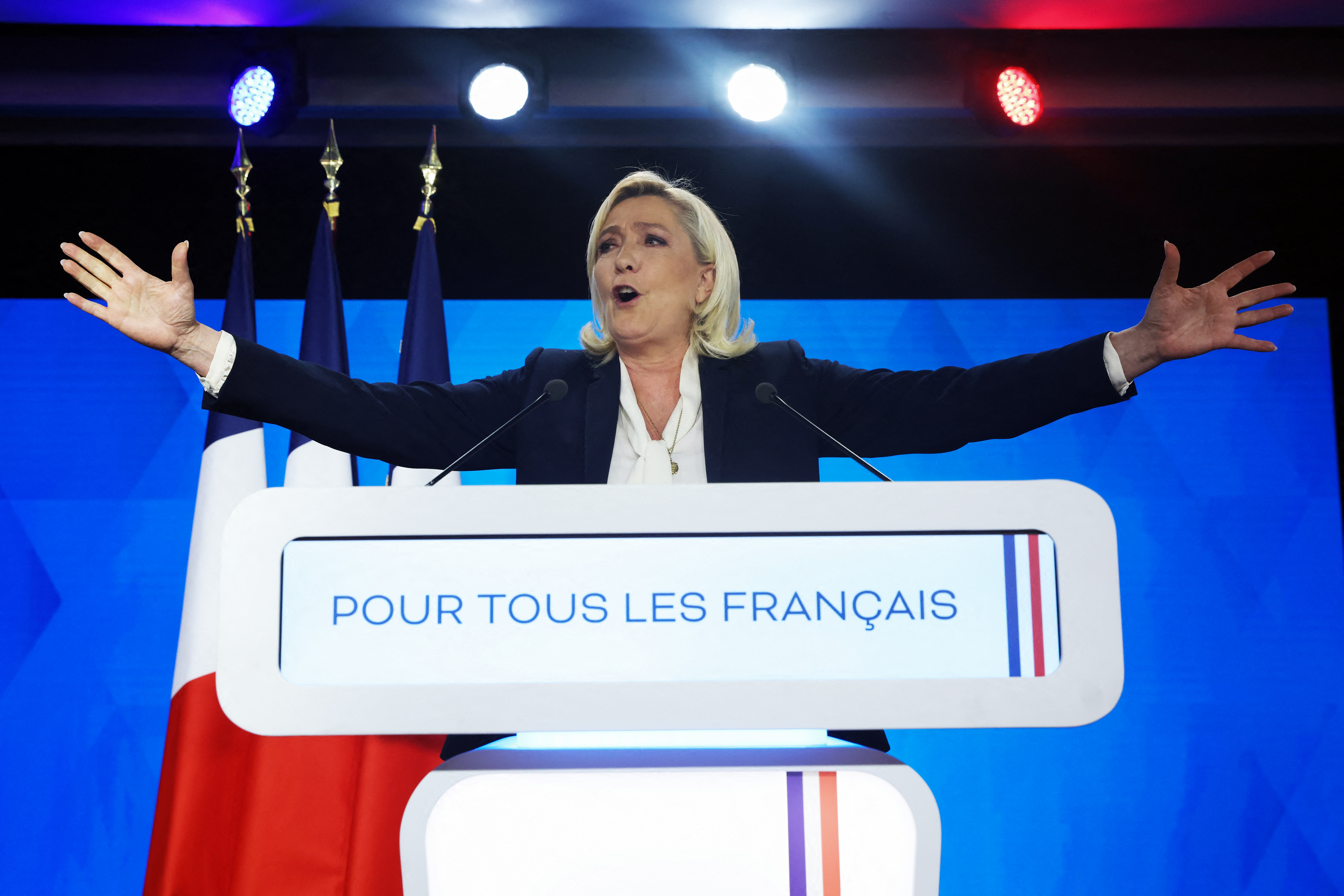 French elections: Marine Le Pen vows to suspend immigration to 'protect  France', The Independent