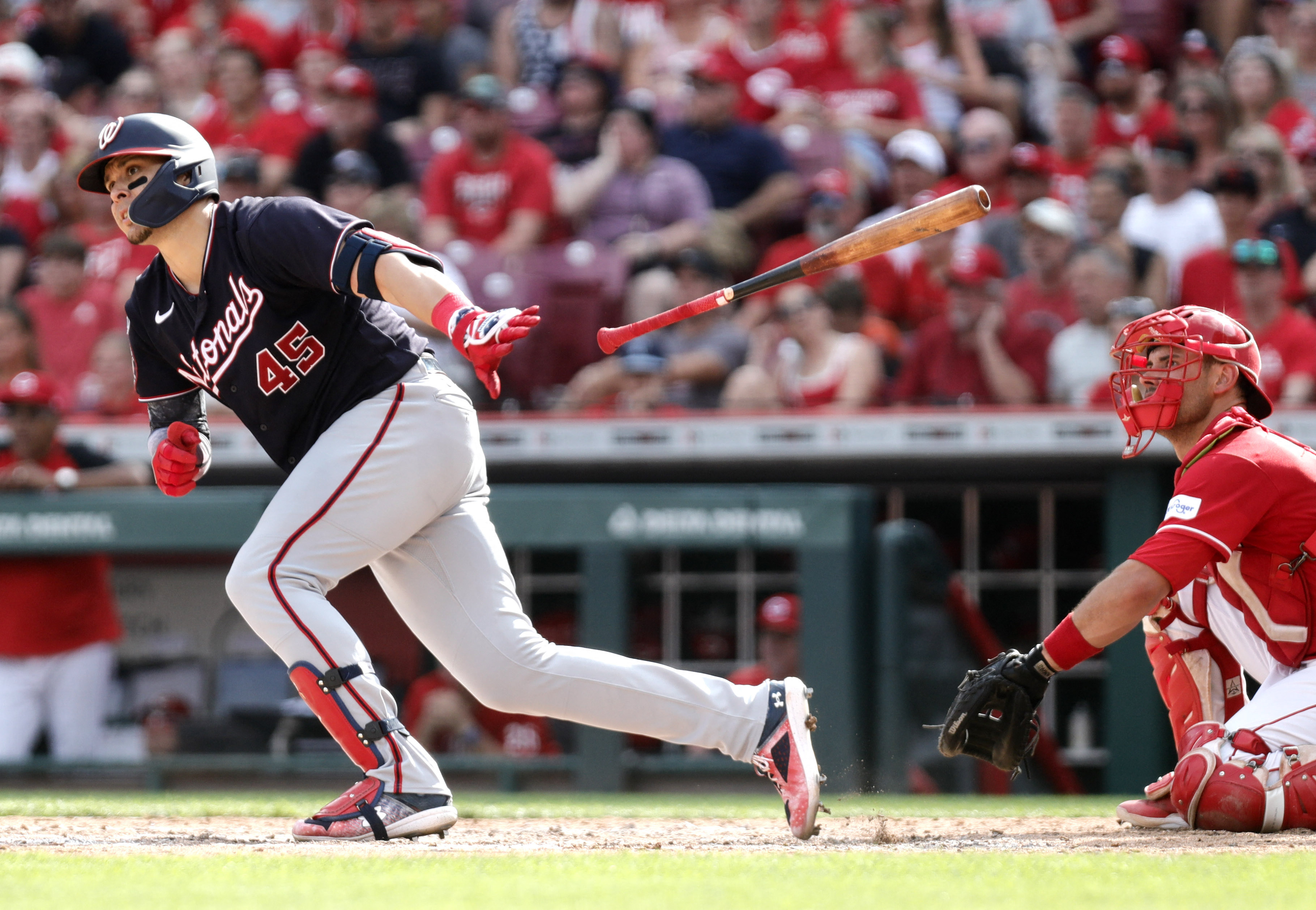 Nats extend Reds' slump behind Joan Adon's near-perfect start | Reuters