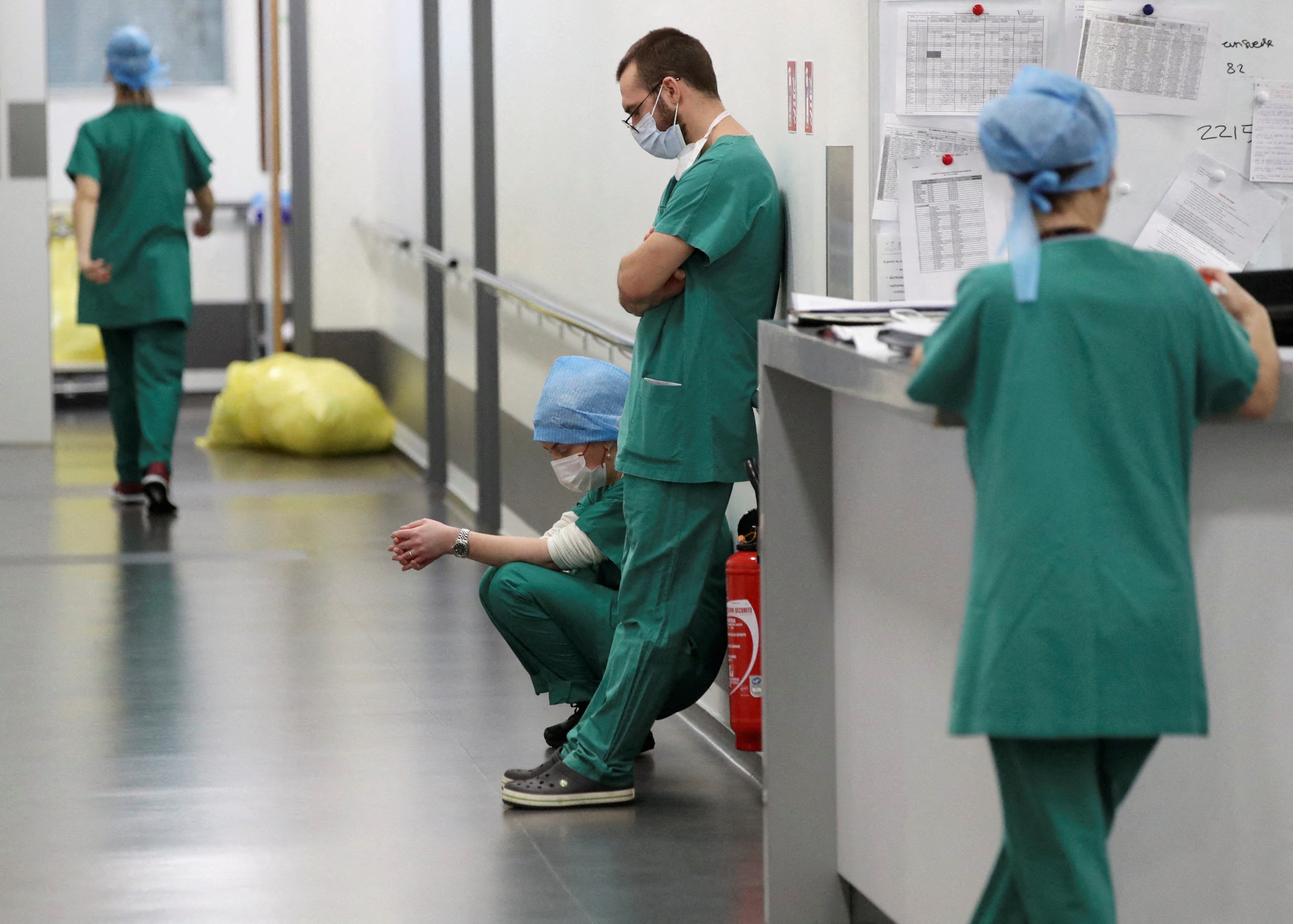 Intensive Care Unit (ICU) for COVID-19 patients at the Hospital Center de Colmar
