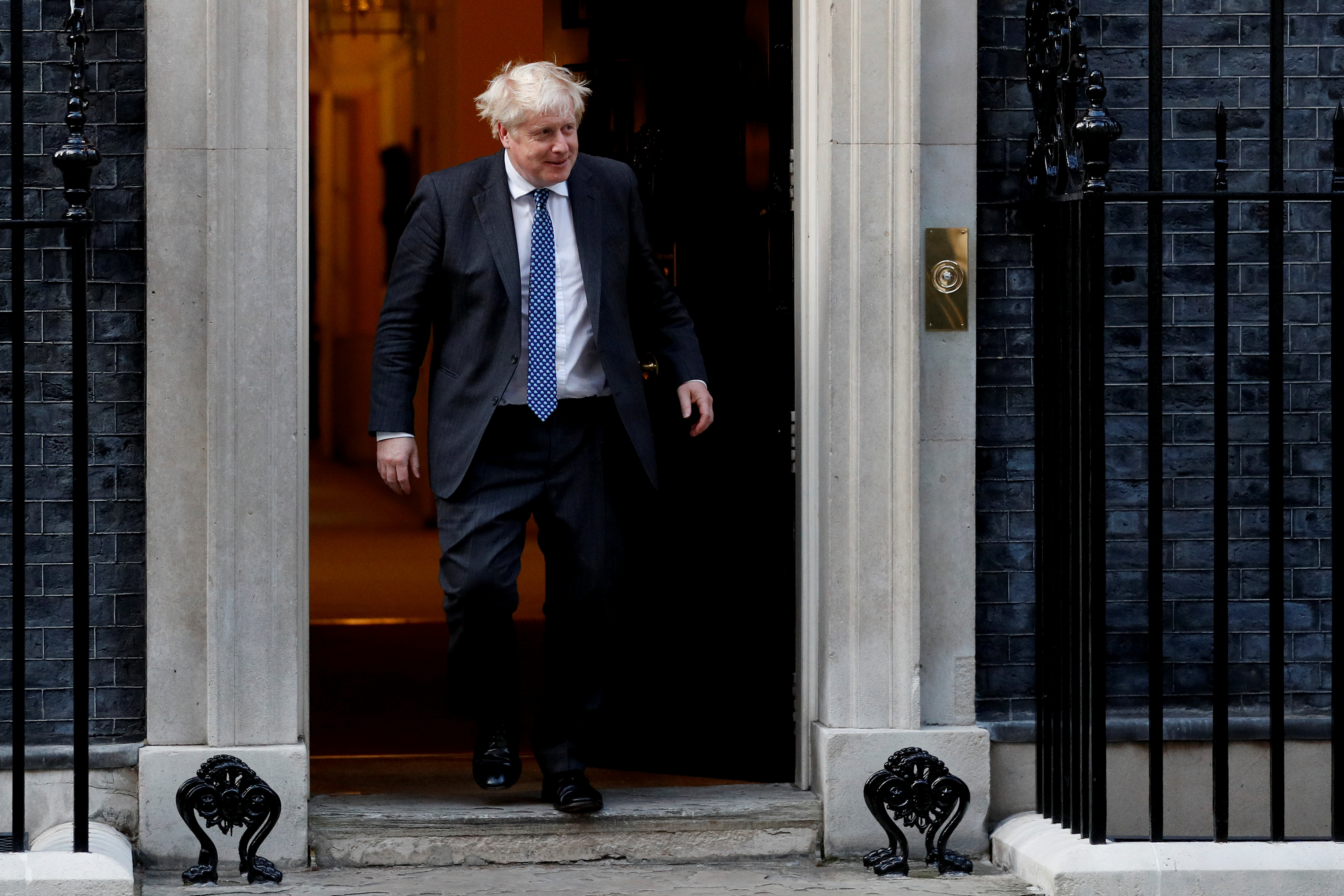 Britain's Prime Minister Johnson meets Netherlands' Prime Minister Rutte in London