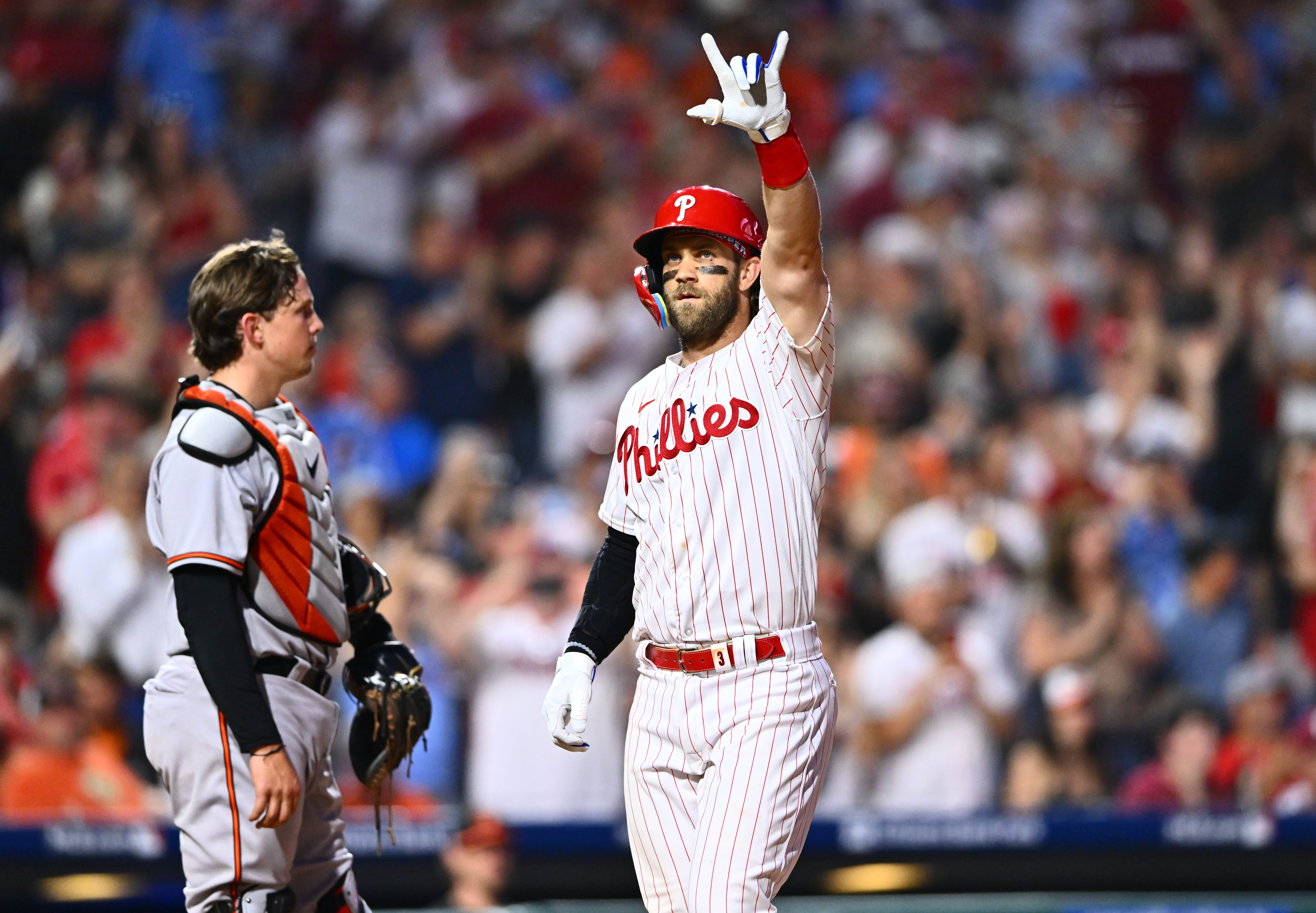 Photos of the Phillies' 4-3 walkoff win over the Orioles