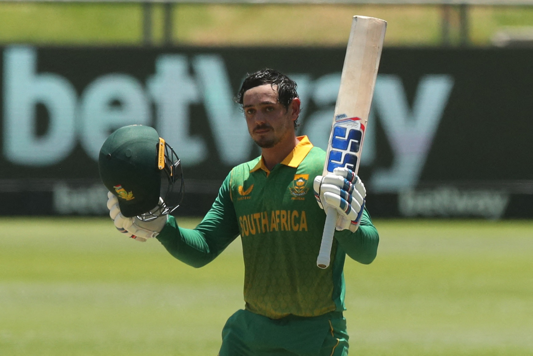 De Kock ton leads S Africa to ODI series sweep of India | Reuters
