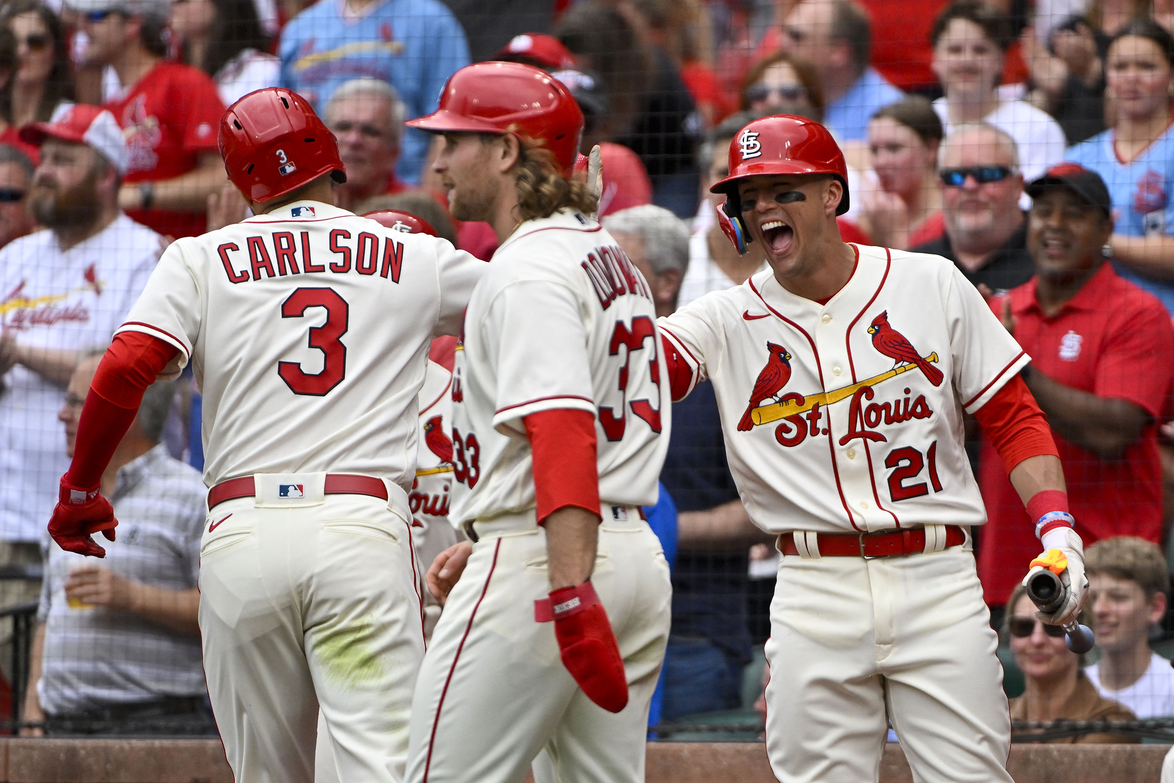 Tigers win 6-5 in 10 over Cardinals