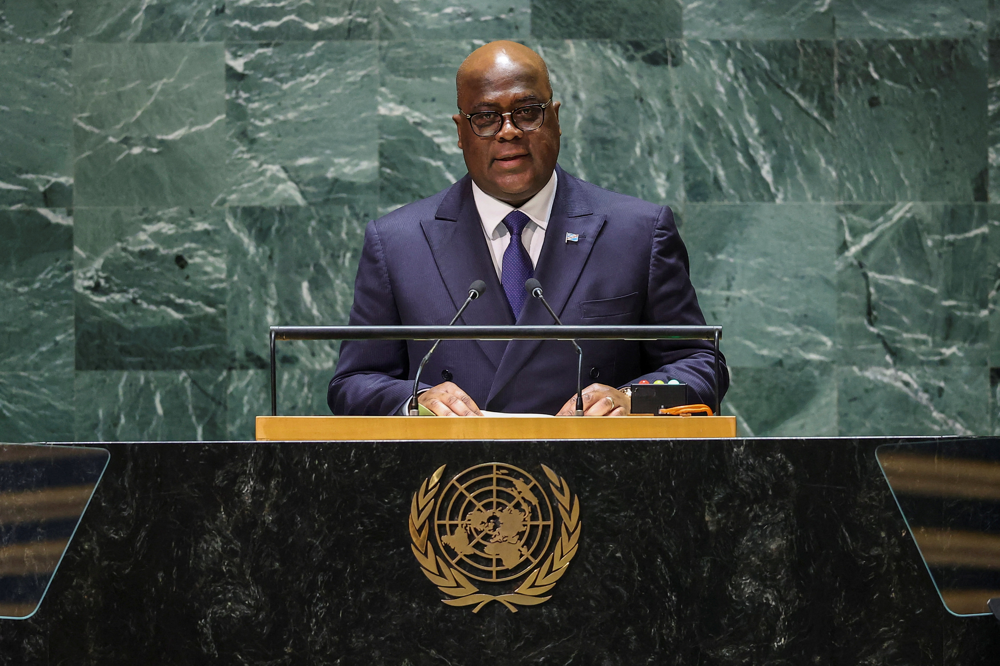 El presidente del Congo pide a las fuerzas de paz de la ONU que empiecen a hacer las maletas este año