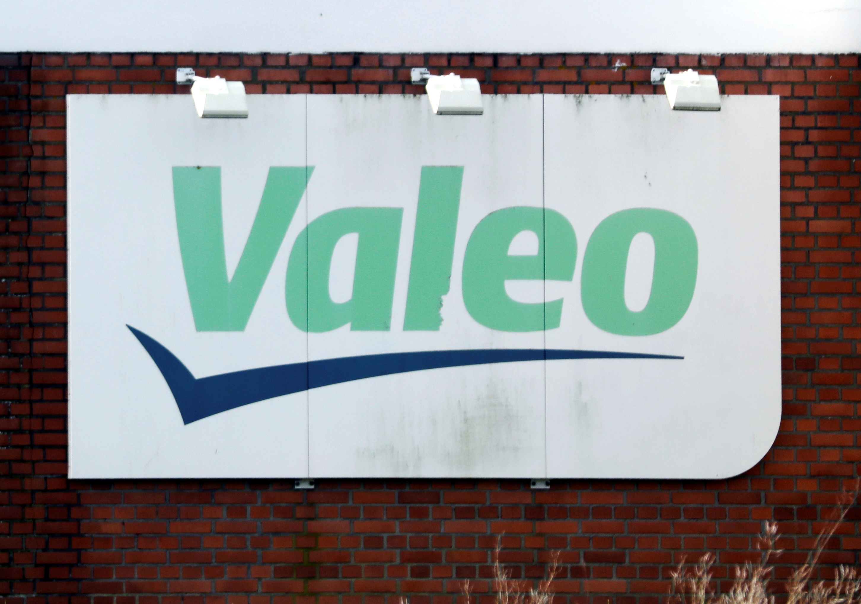 The company logo of auto parts maker Valeo