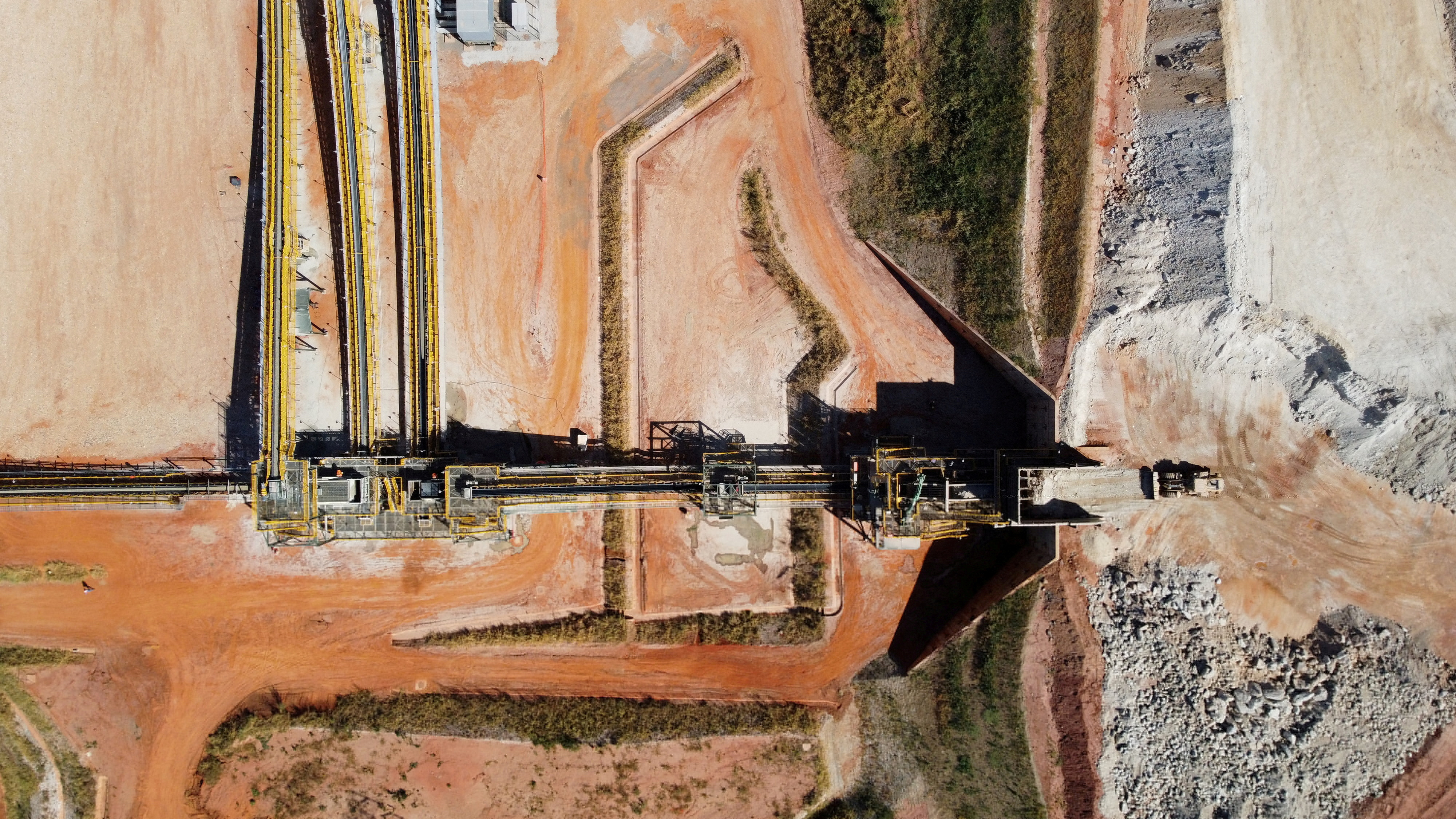 FILE PHOTO: Sigma Lithium Corp production at the Grota do Cirilo mine in Itinga, in Minas Gerais state, Brazil
