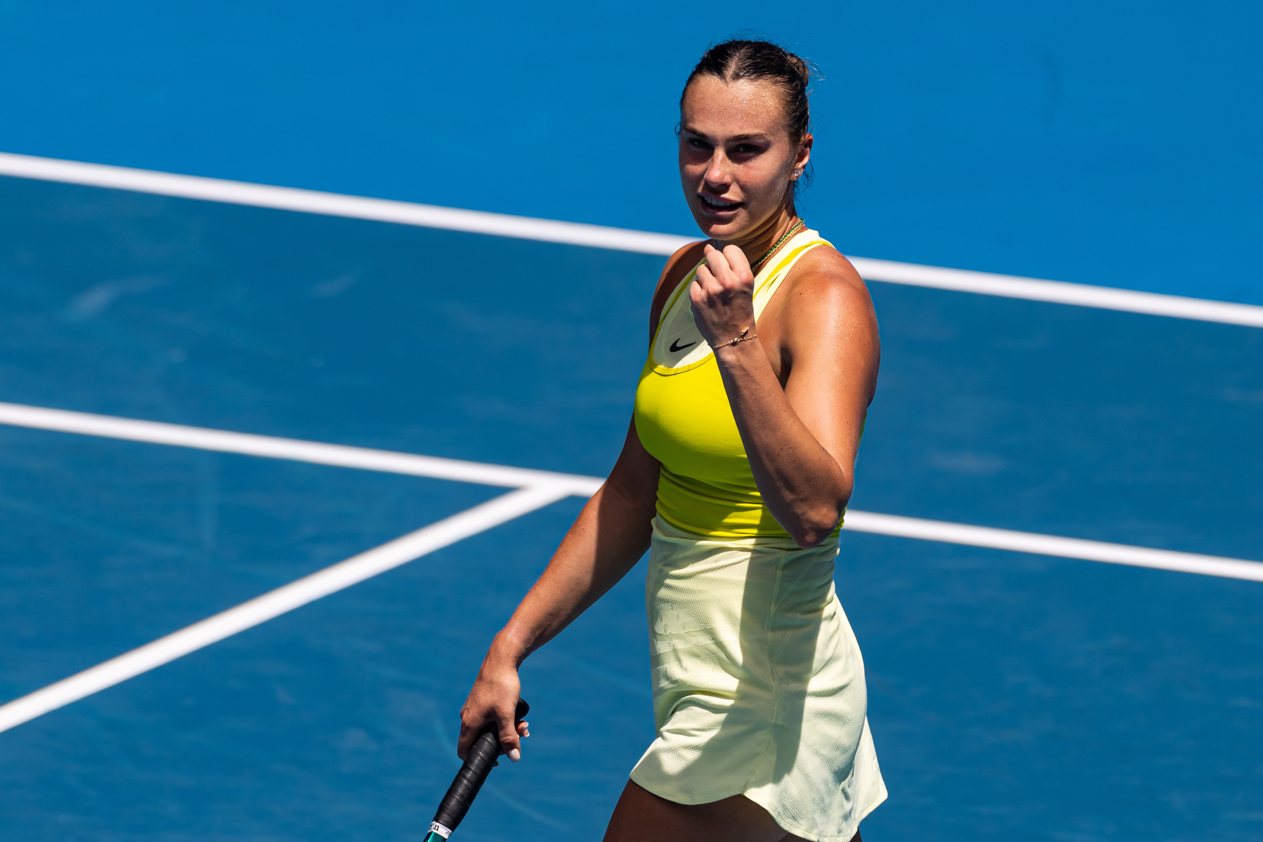 テニス＝全豪3連覇目指すサバレンカ8強入り、加藤組は準々決勝進出