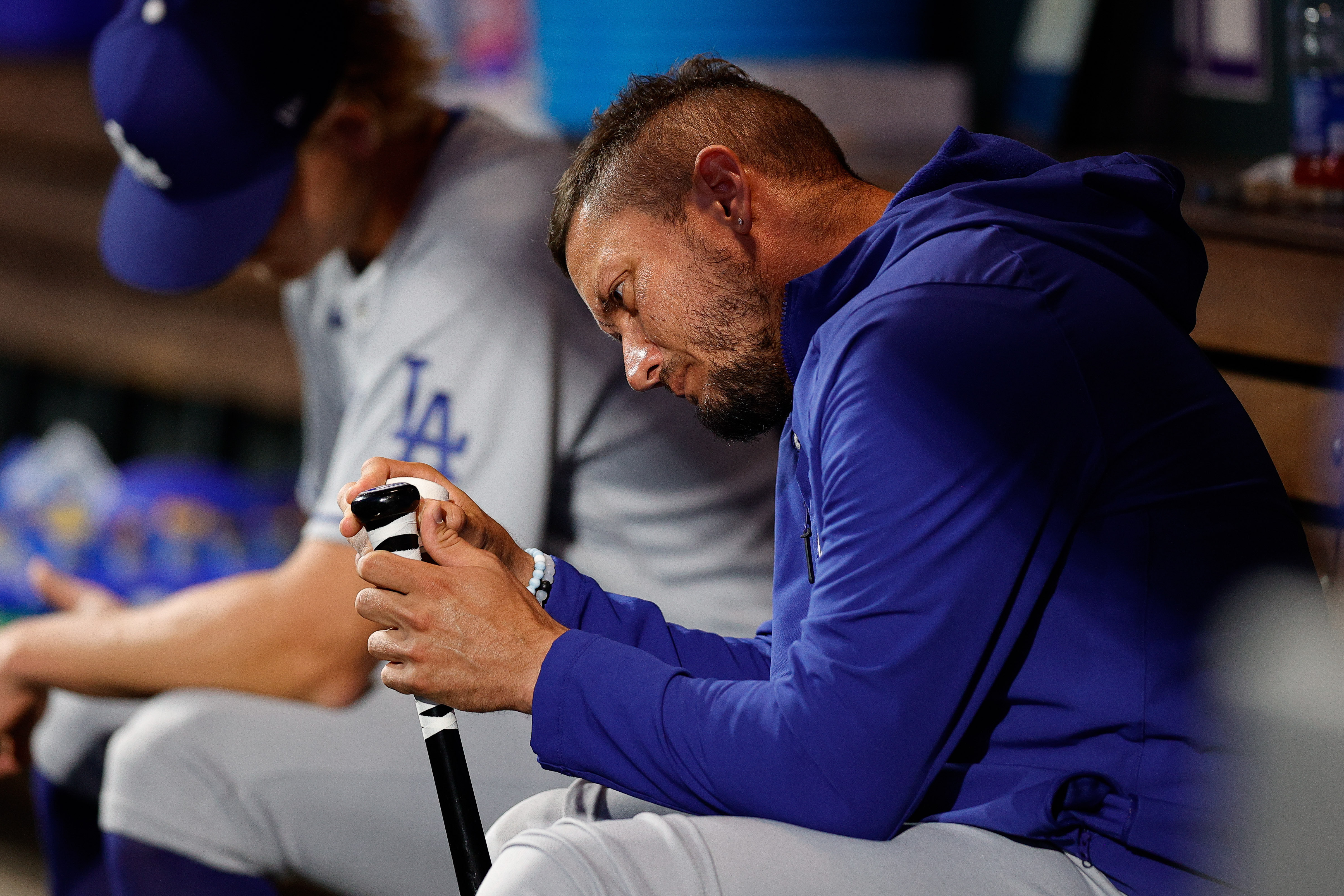 Dodgers rain delay: Series finale vs. Rockies delayed by hail storm - True  Blue LA