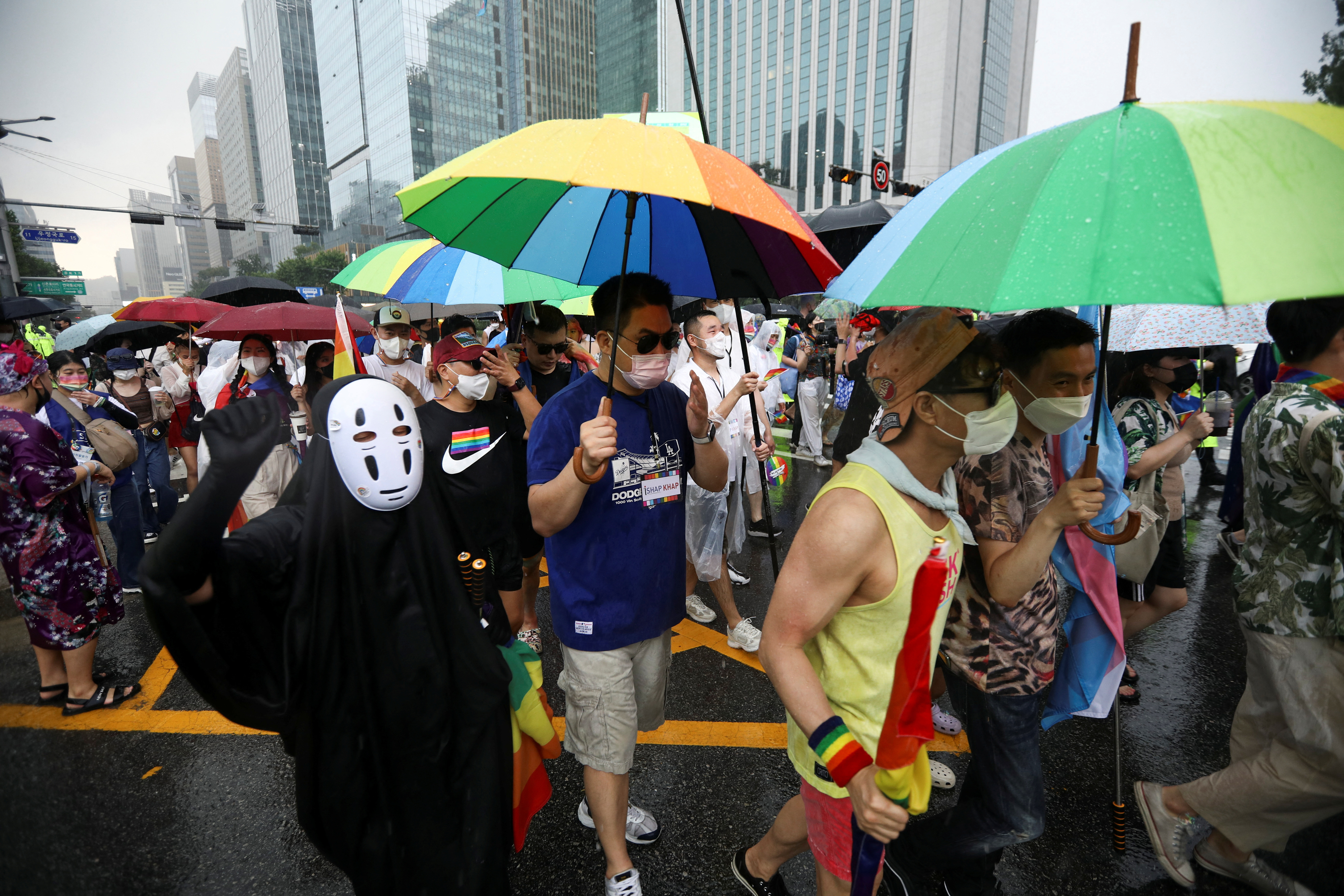 Thousands take part in Seoul LGBT festival, protesters rally Reuters