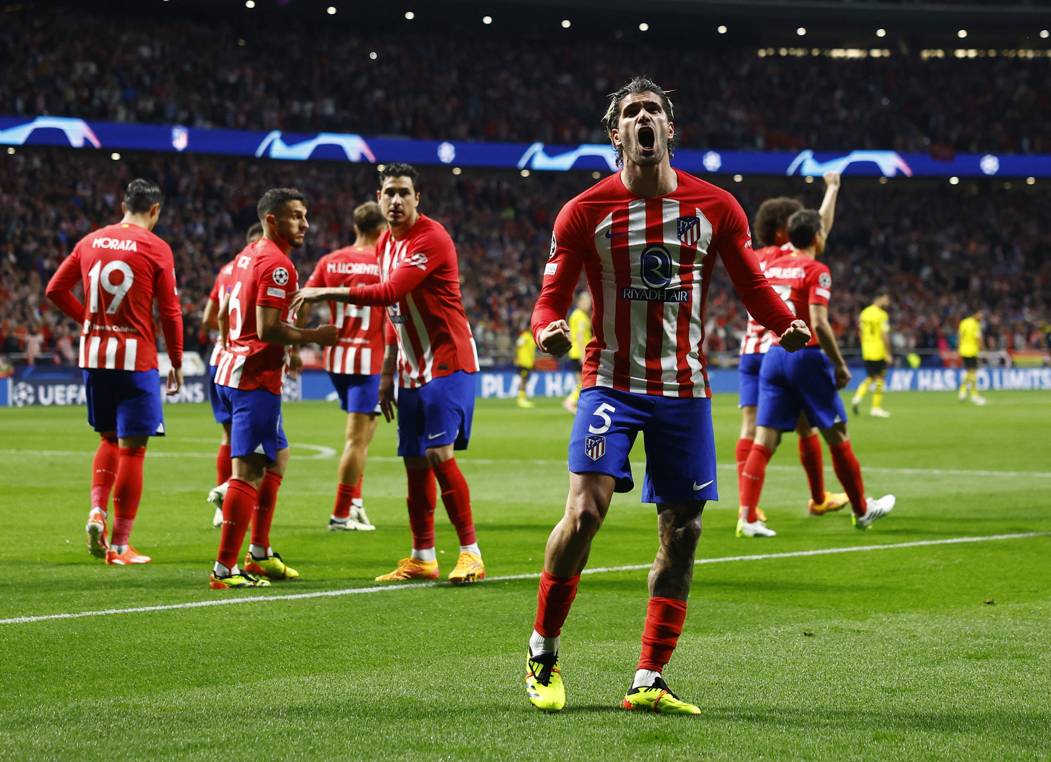 Champions League - Quarter Final - First Leg - Atletico Madrid v Borussia Dortmund