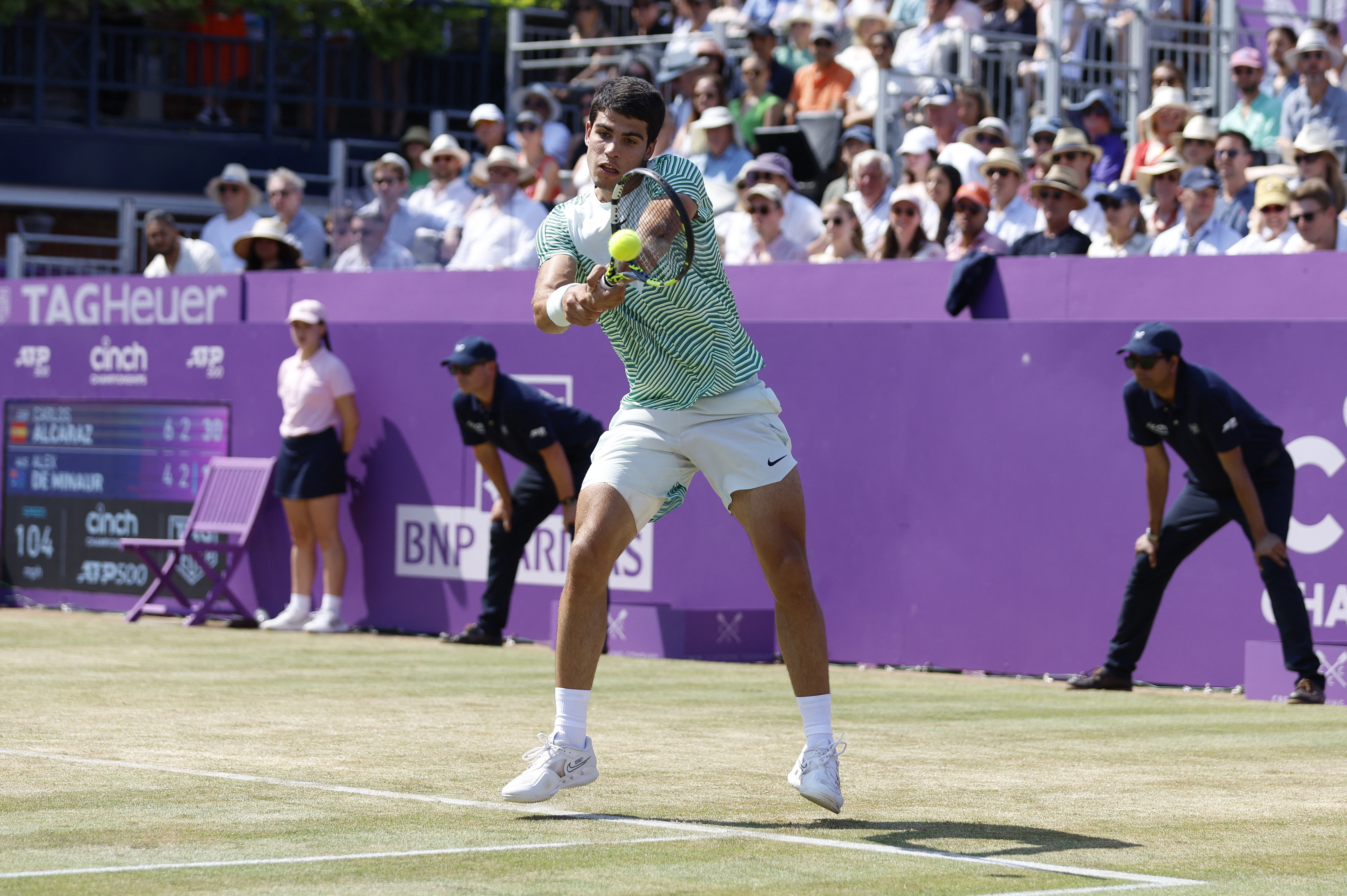 HIGHLIGHTS: A. de Minaur def. A. Murray; Cinch Championships 1R