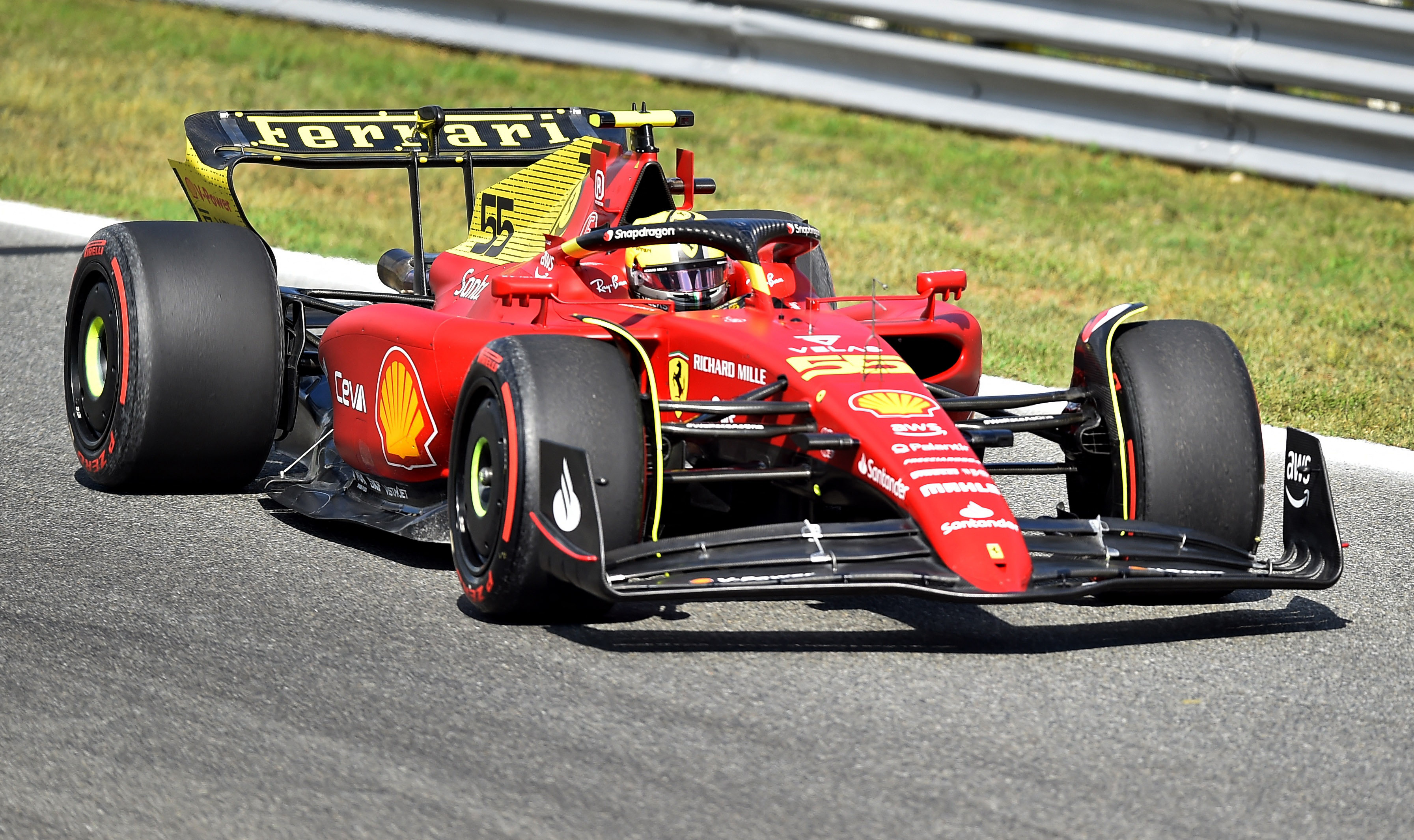 Sainz on top in practice for Ferrari's home race | Reuters