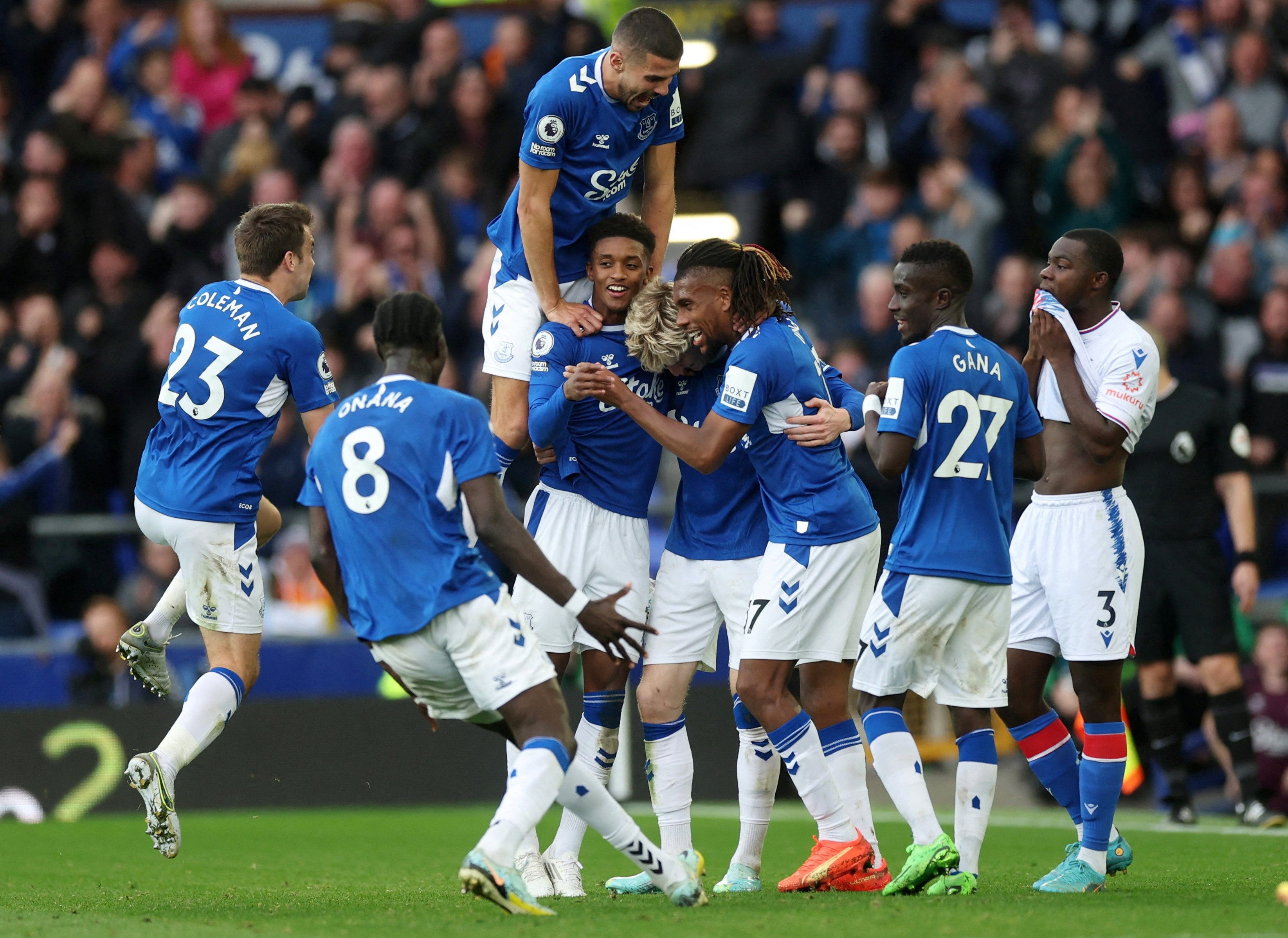 Everton e Crystal Palace ficam no empate neste sábado no Inglês - Lance!