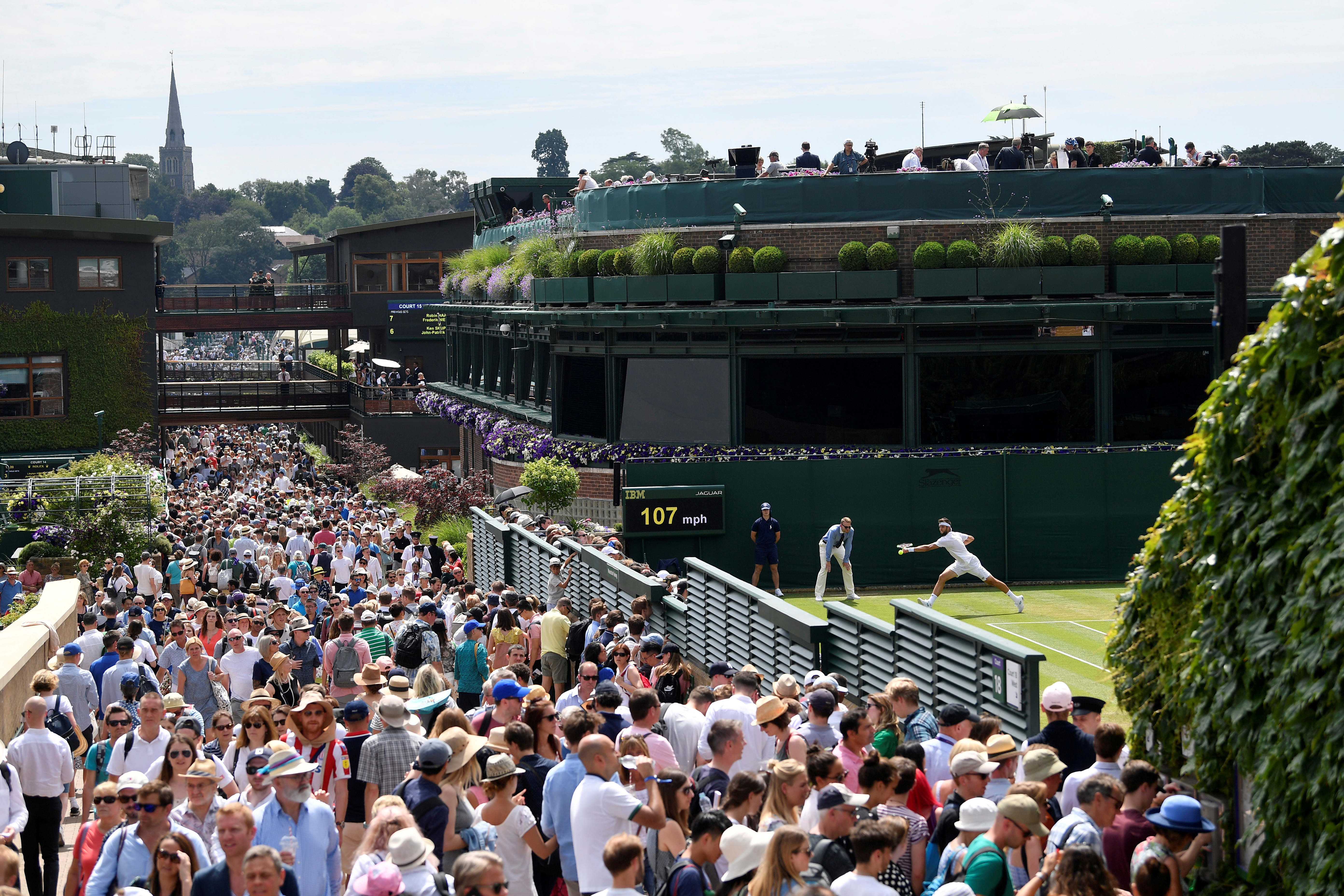 Wimbledon capacity 2021: How many people are in the crowd this year