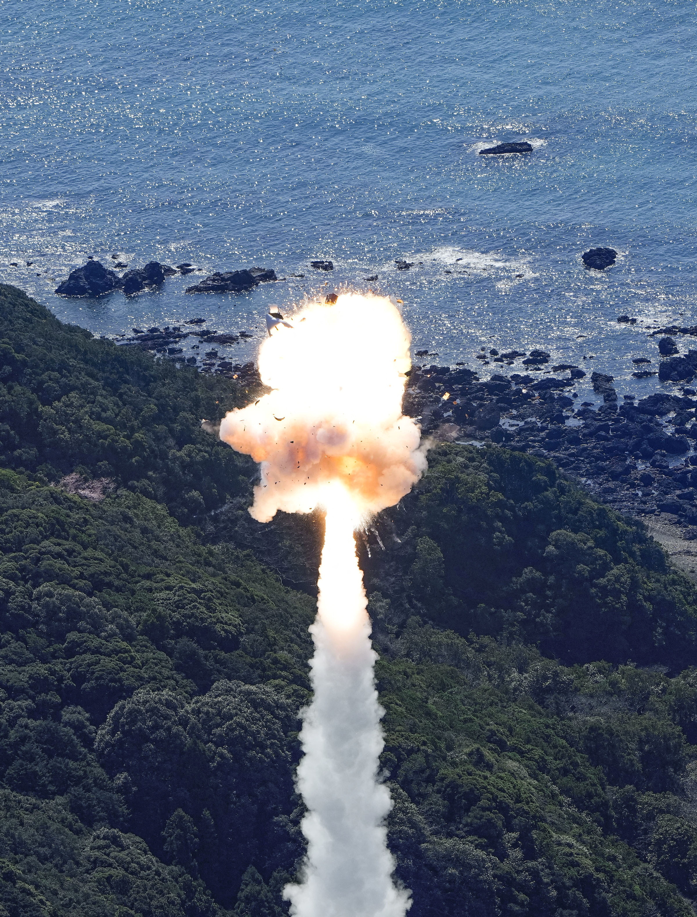 In pictures: Japan's Space One Kairos rocket explodes on inaugural