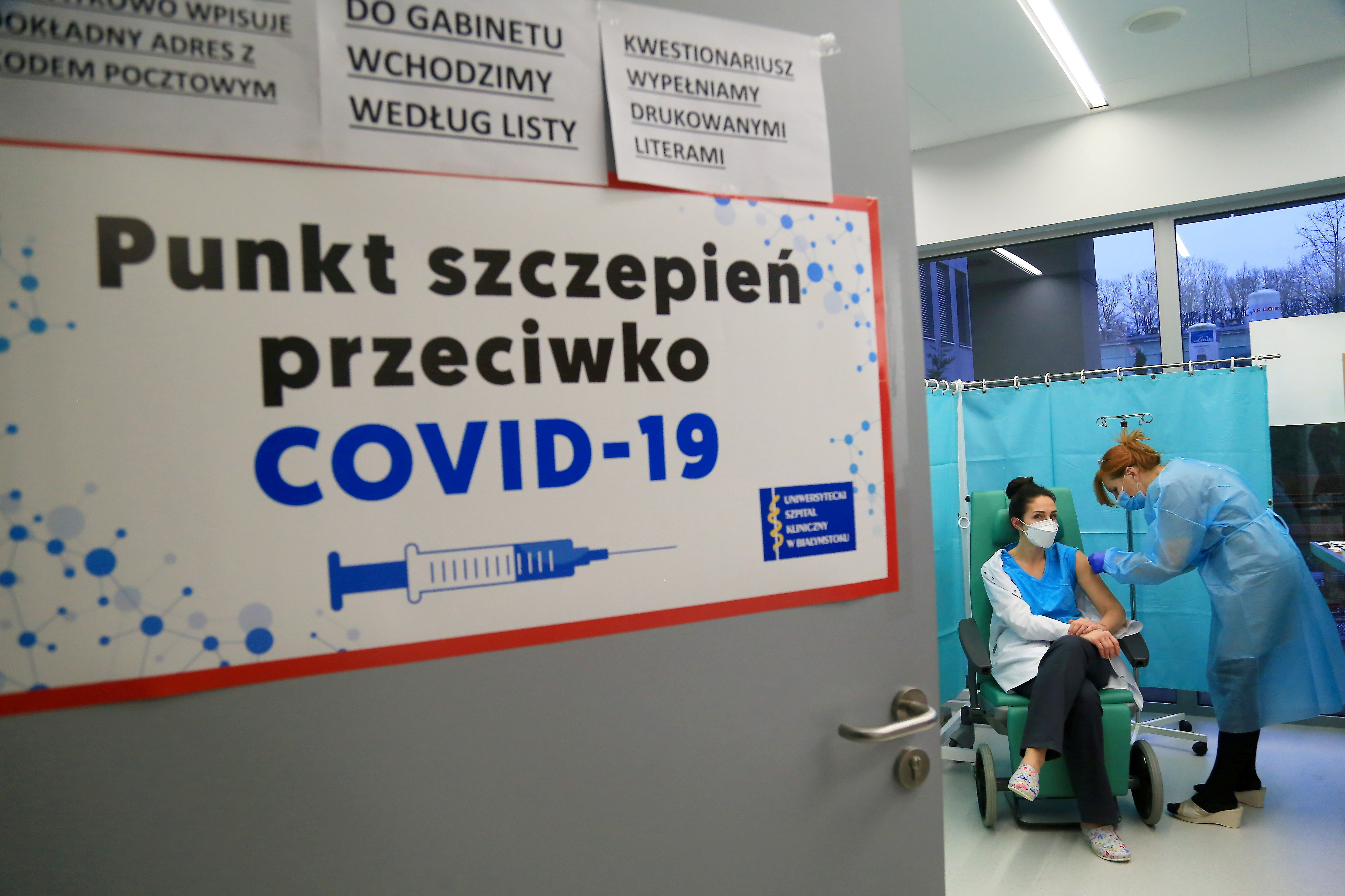 Vaccination against the coronavirus disease (COVID-19) in Bialystok