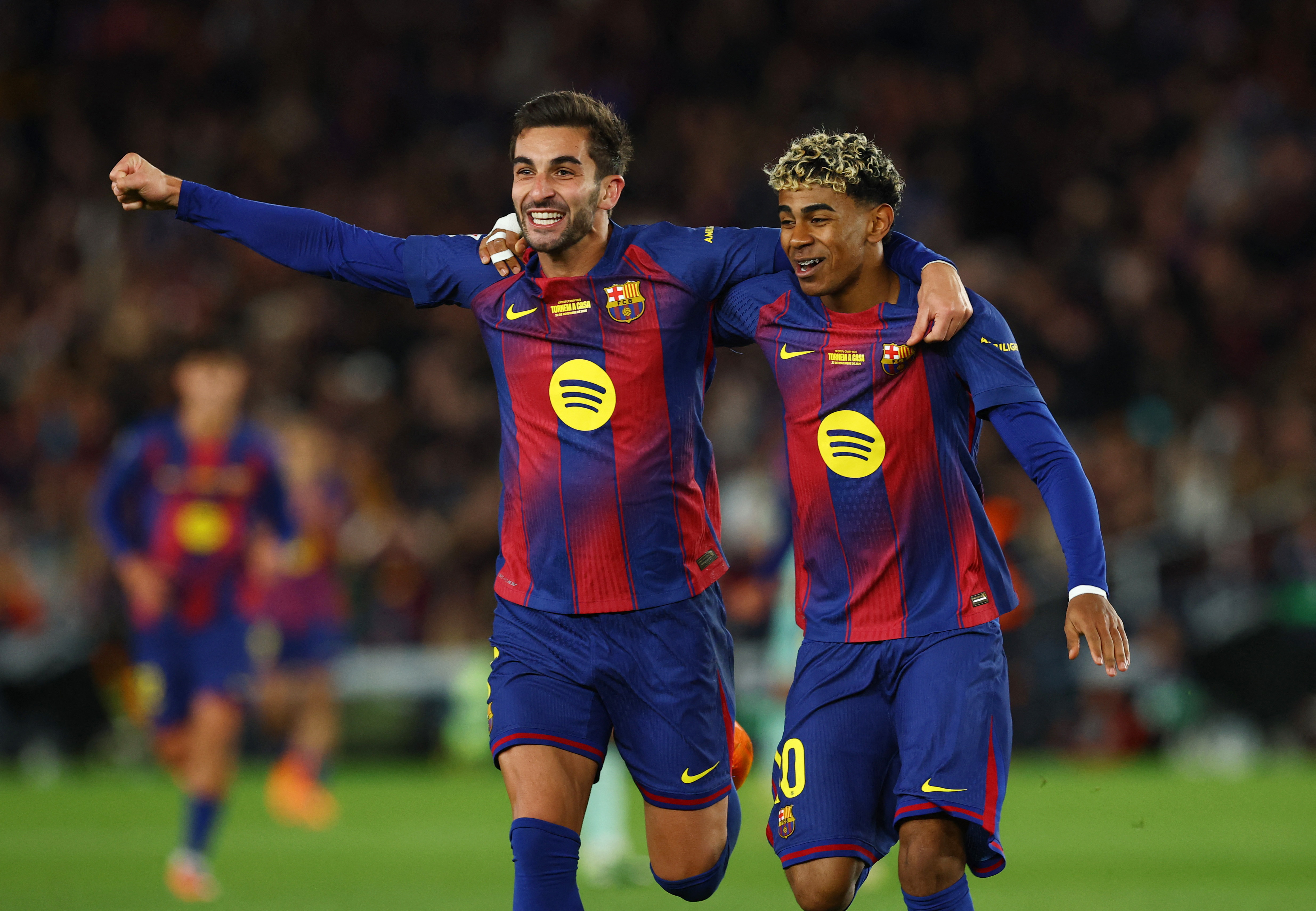 サッカー＝バルセロナ圧勝、久保出場のソシエダードは逆転勝ち | ロイター