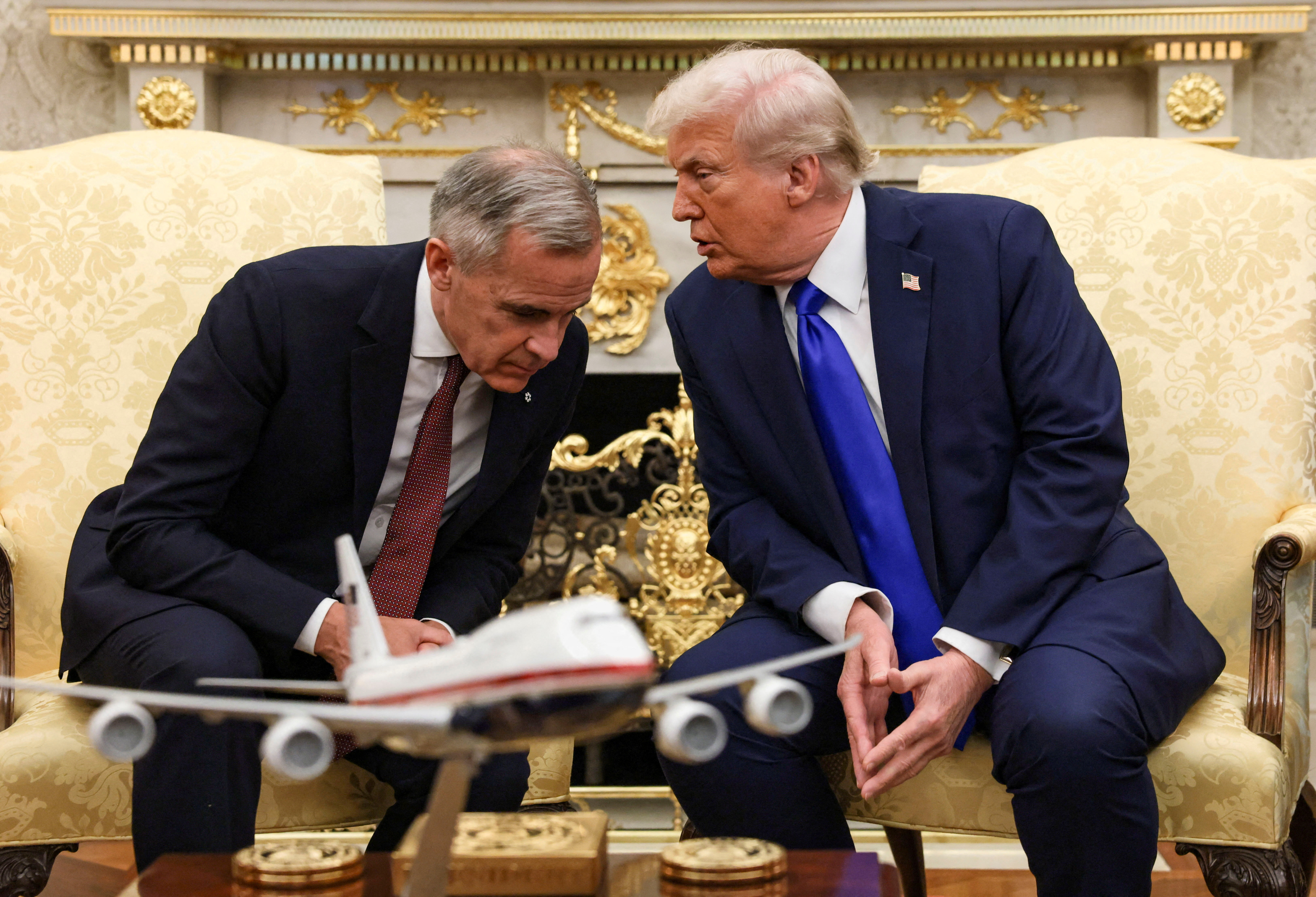 トランプ氏と「意見一致」、米関税に直面の鉄鋼・アルミ巡り＝カナダ