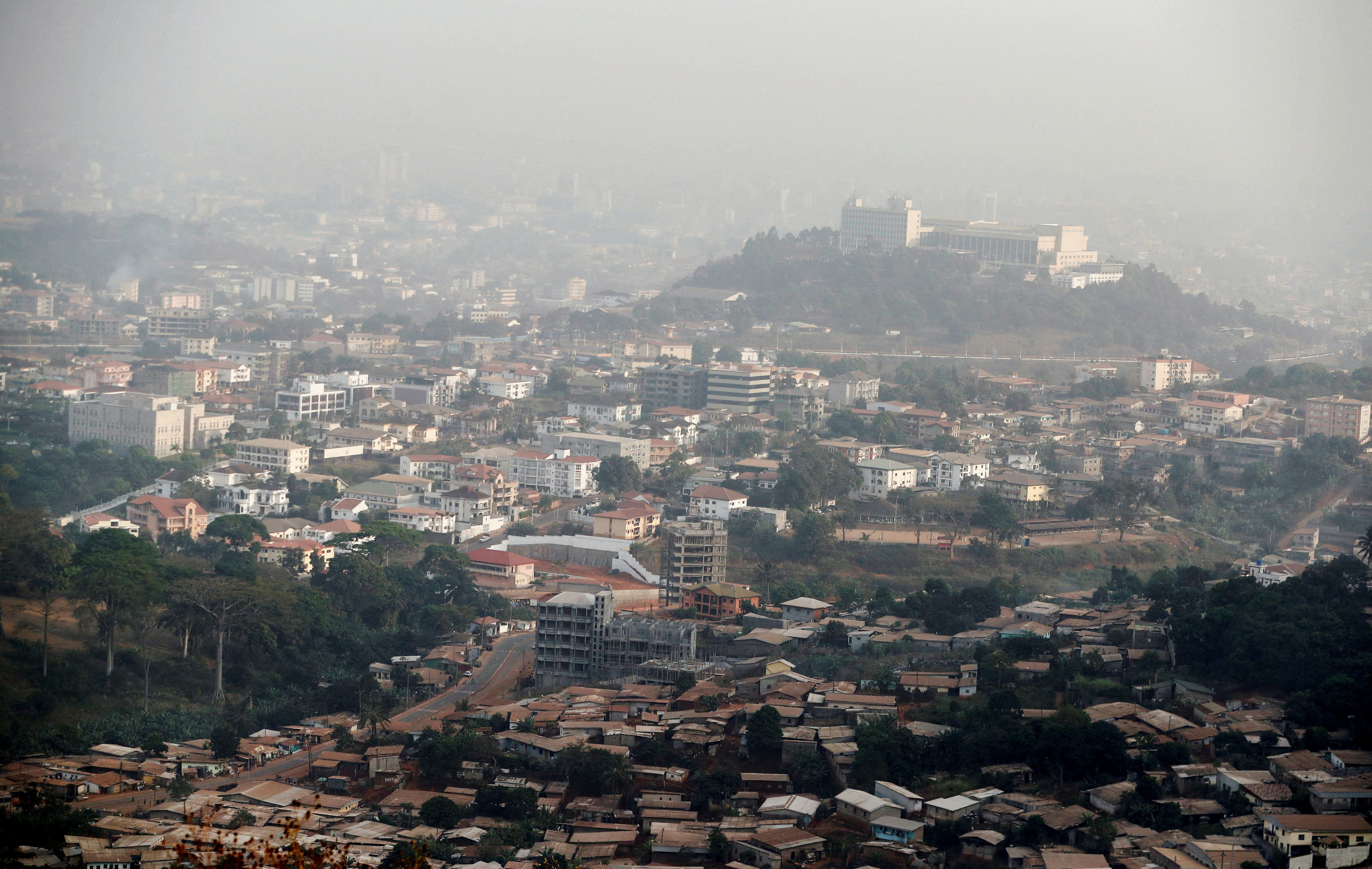 Une vue générale de Yaoundé