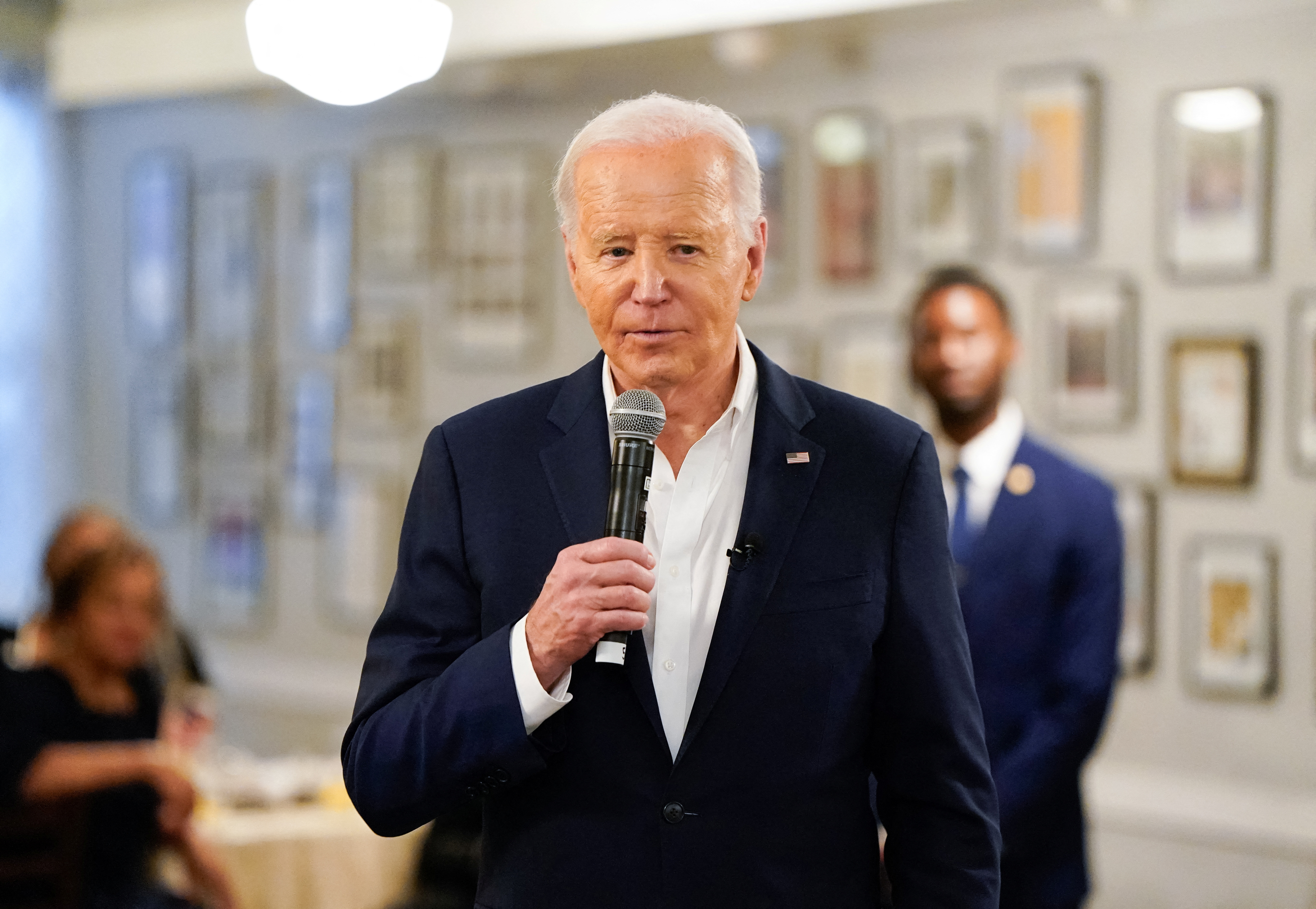 U.S. President Joe Biden visits Atlanta