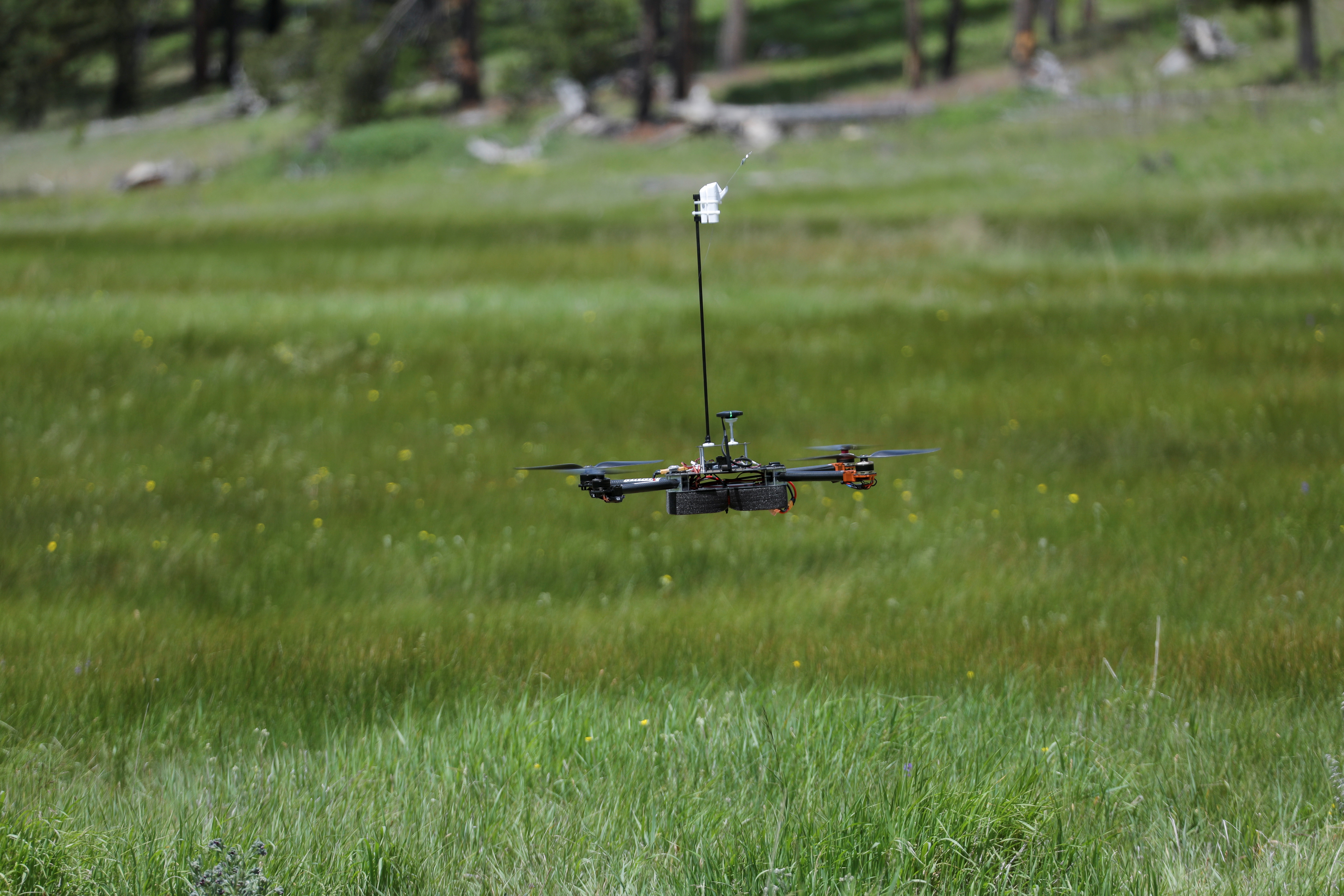 As wildfires hit U.S., researchers work with drones to help forecast fires