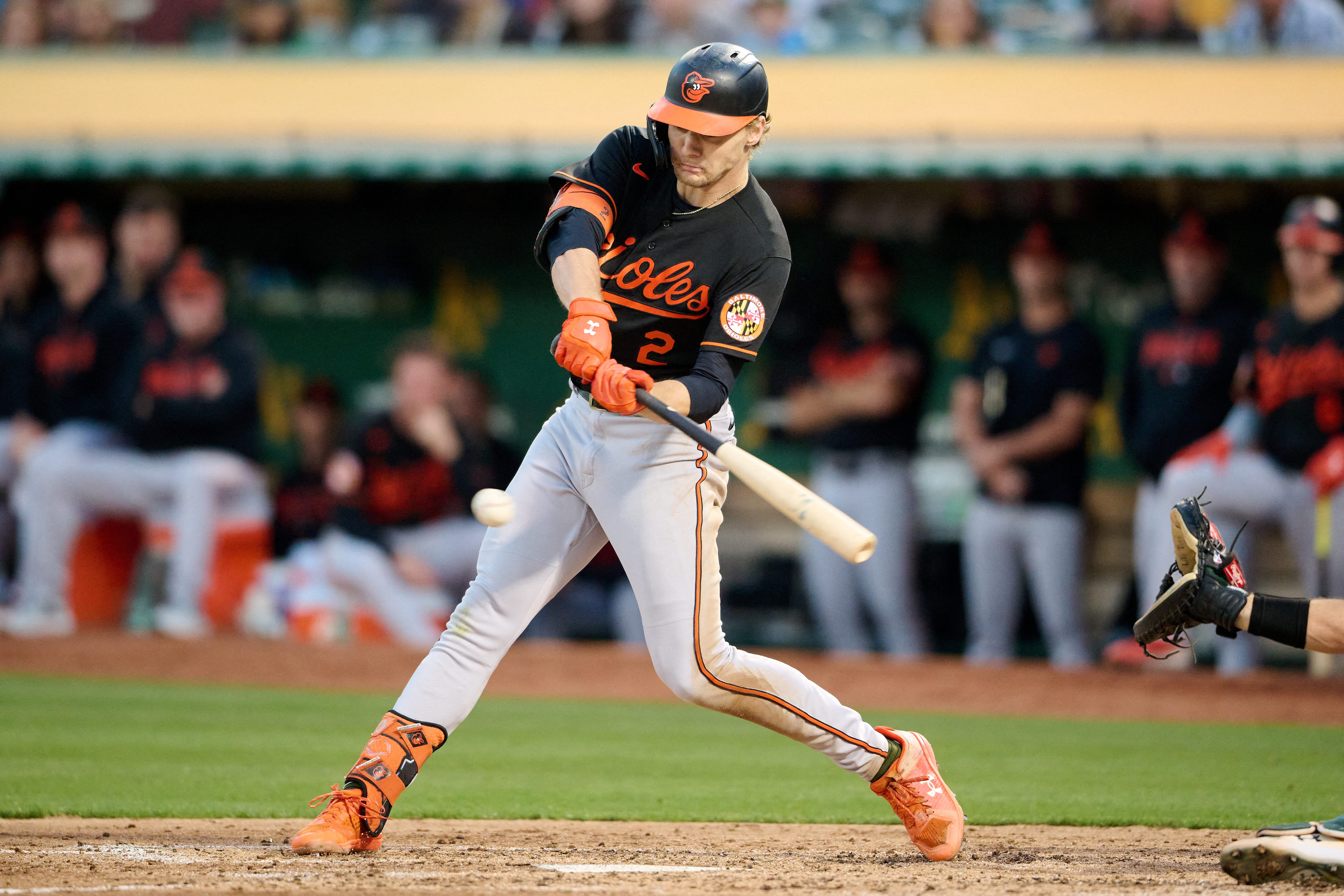 Orioles score early and often as they defeat Athletics