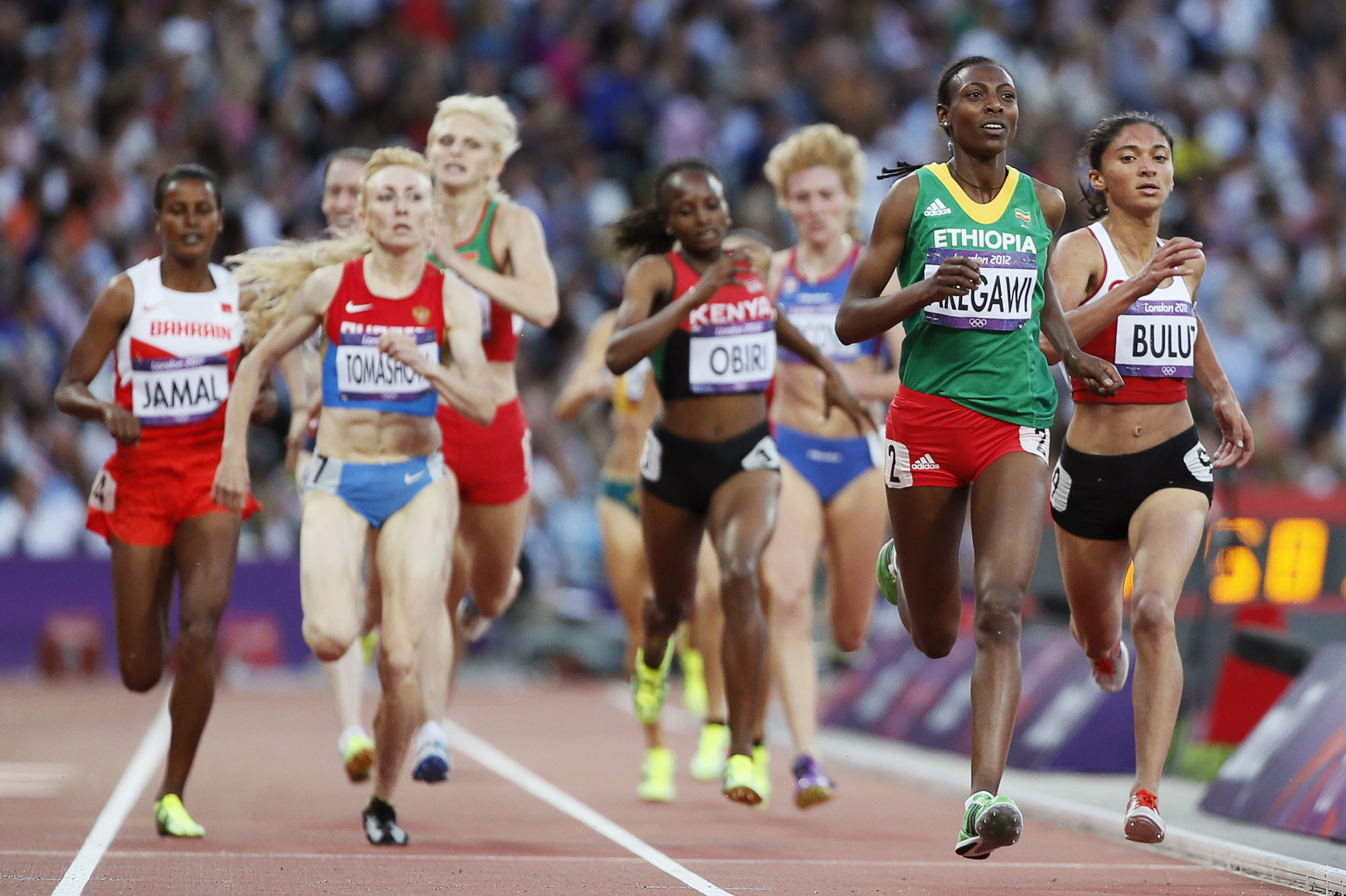 Летние олимпийские игры легкой атлетике. Легкая атлетика женщины 1500 метров.