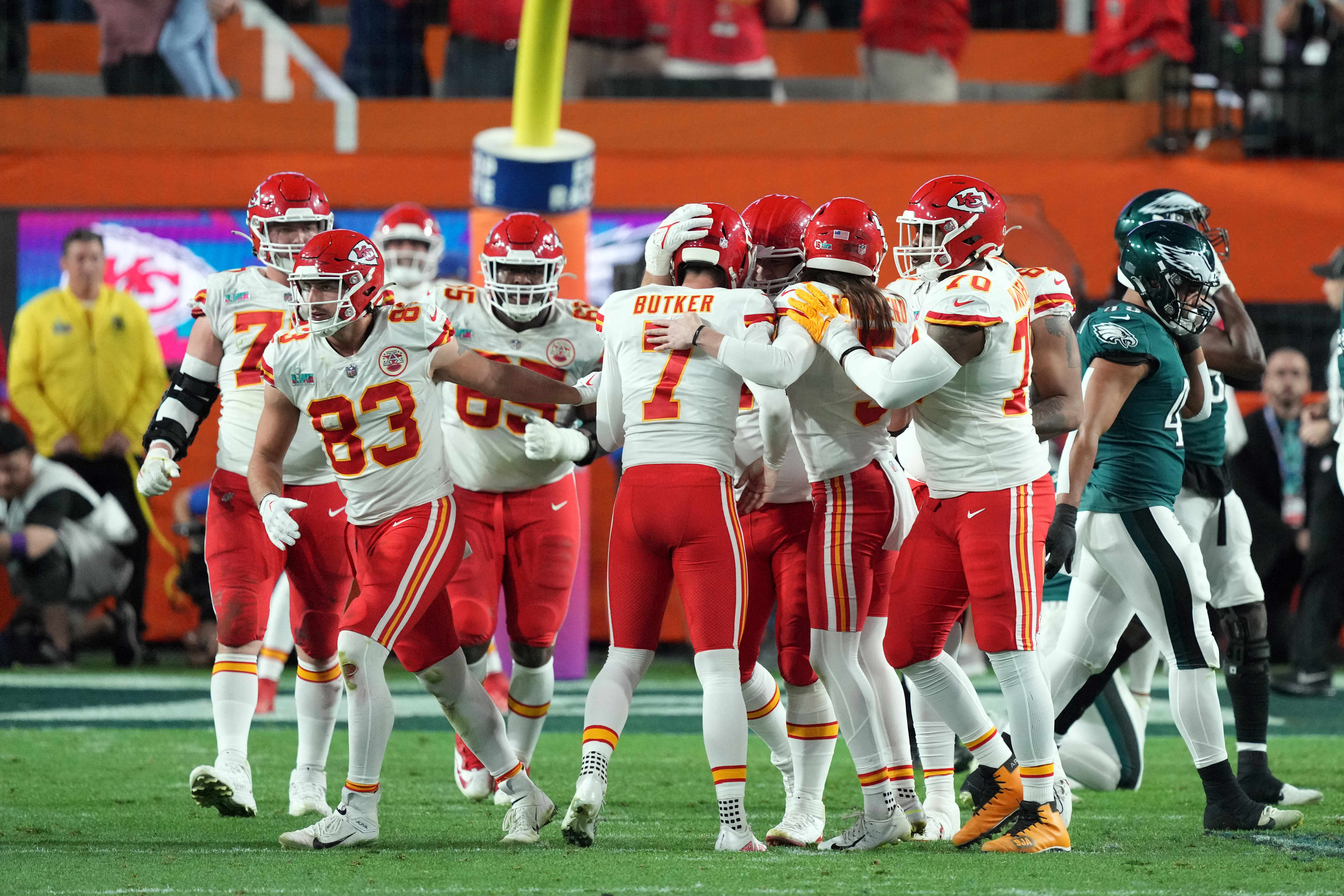 Kansas City Chiefs beat Philadelphia Eagles to win Super Bowl