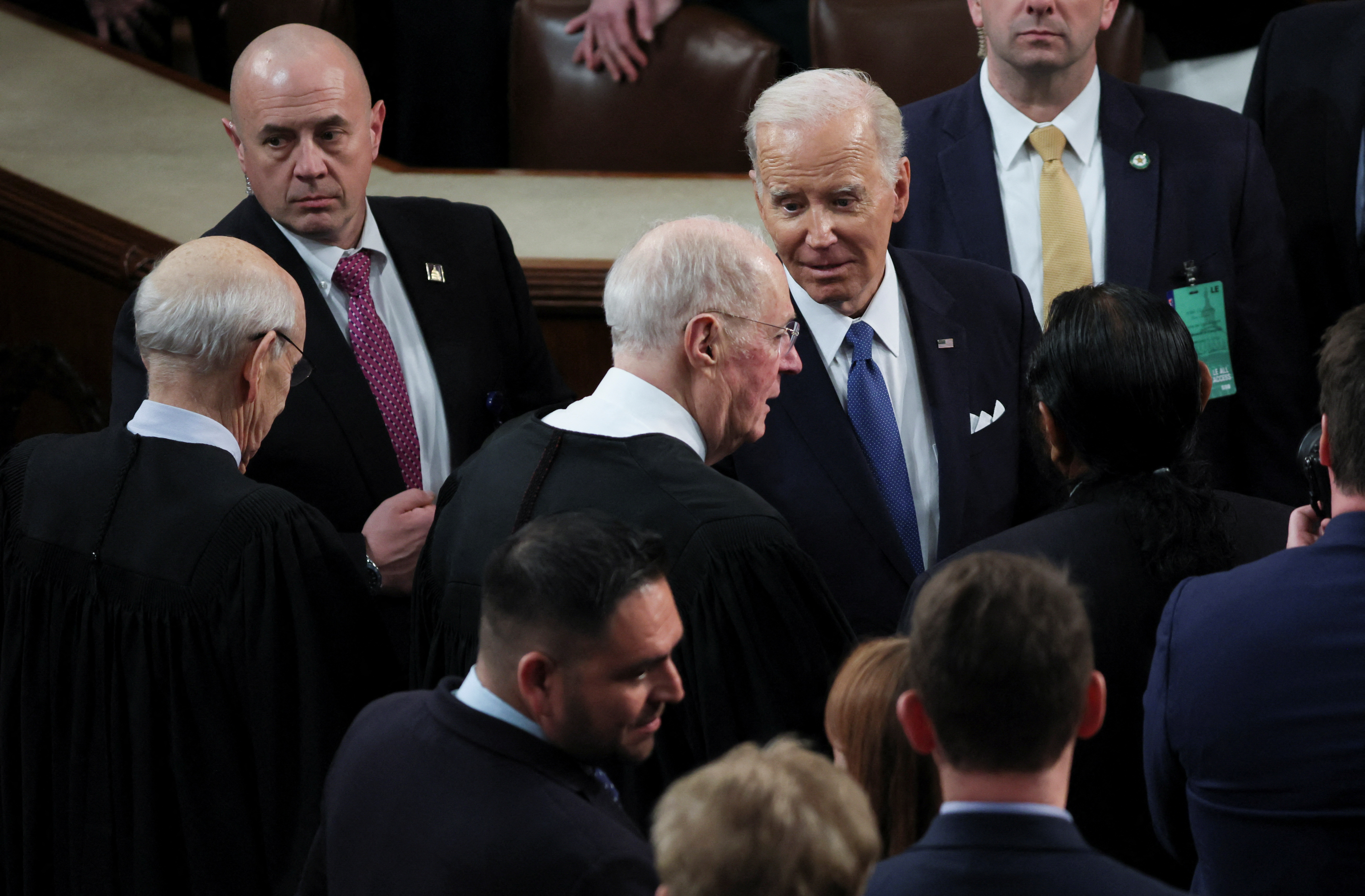 U.S. President Joe Biden delivers State of the Union address at the U.S. Capitol in Washington