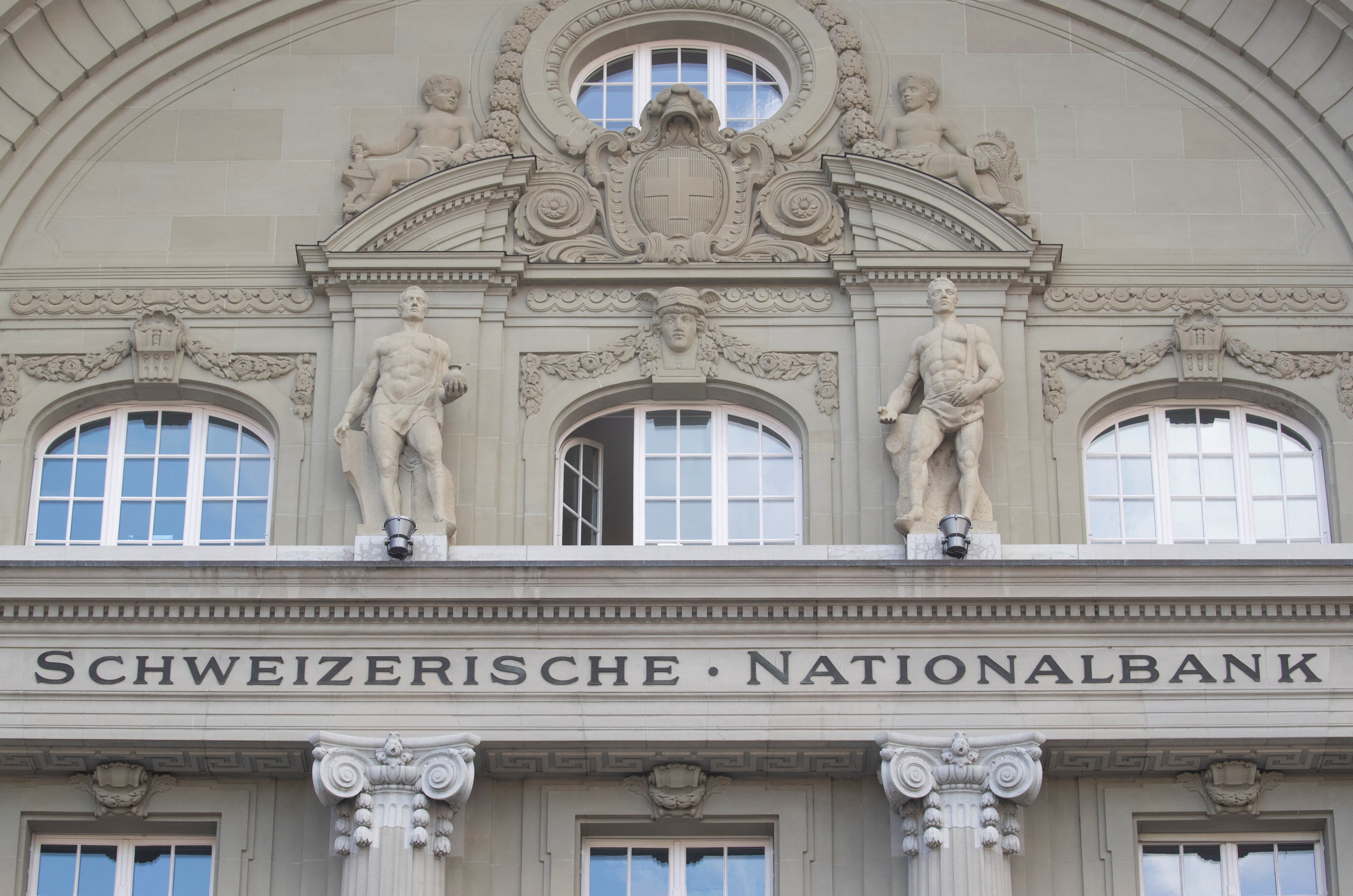 Swiss National Bank (SNB) building in Bern