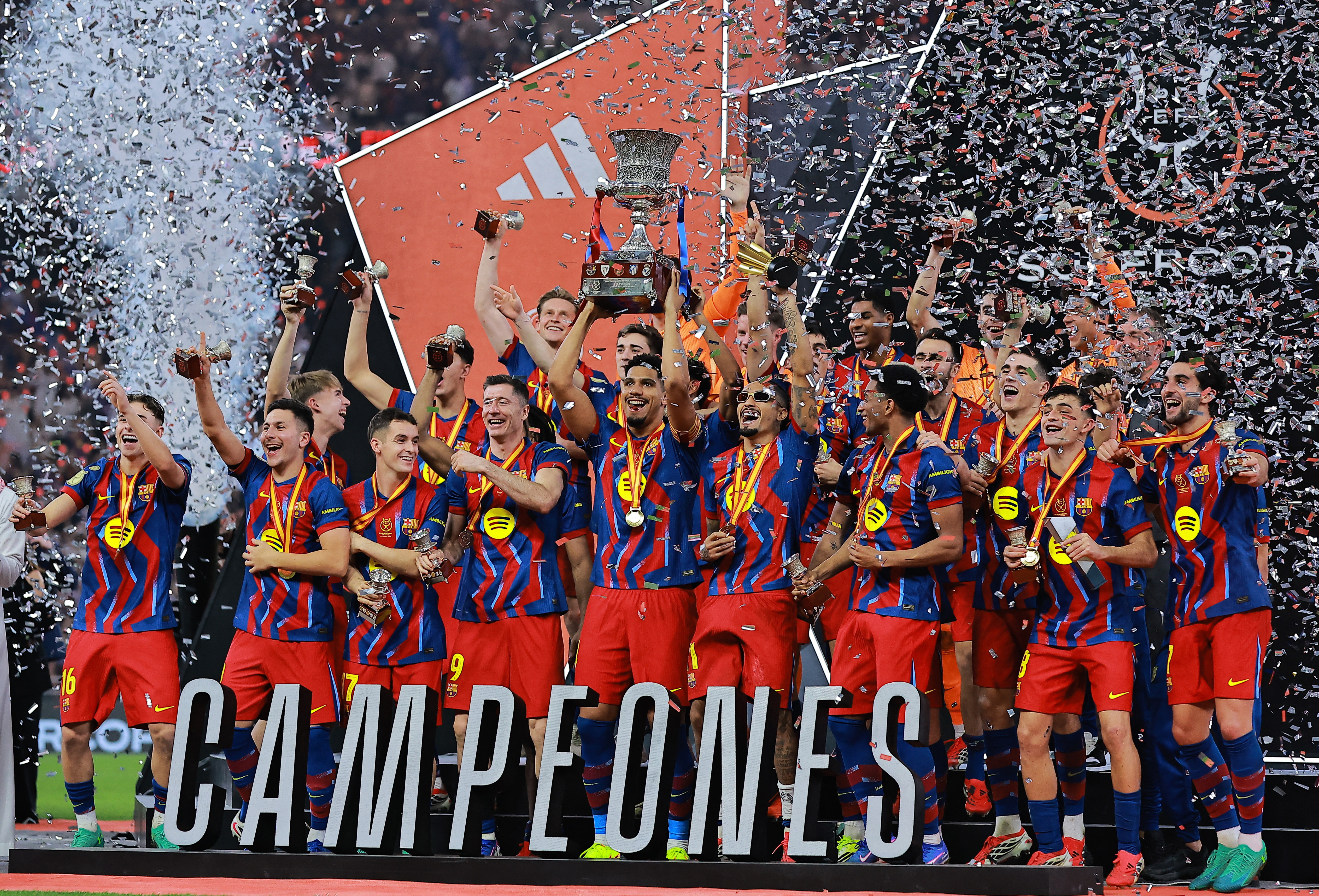 サッカー＝バルサ、レアル退けスペイン・スーパー杯制覇 通算16回目