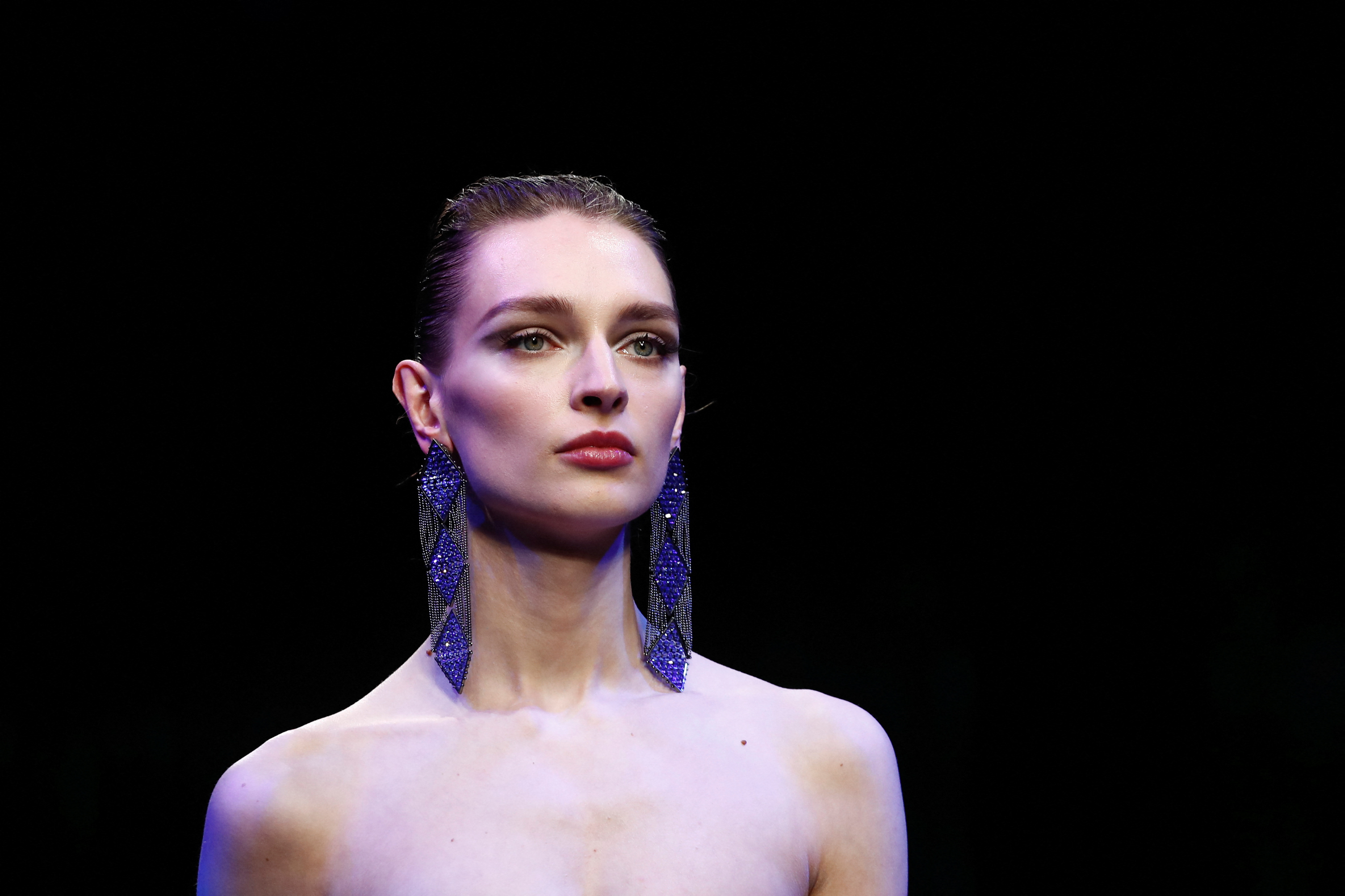 Giorgio Armani Honoured Ukraine By Presenting His AW22 Collection In  Silence