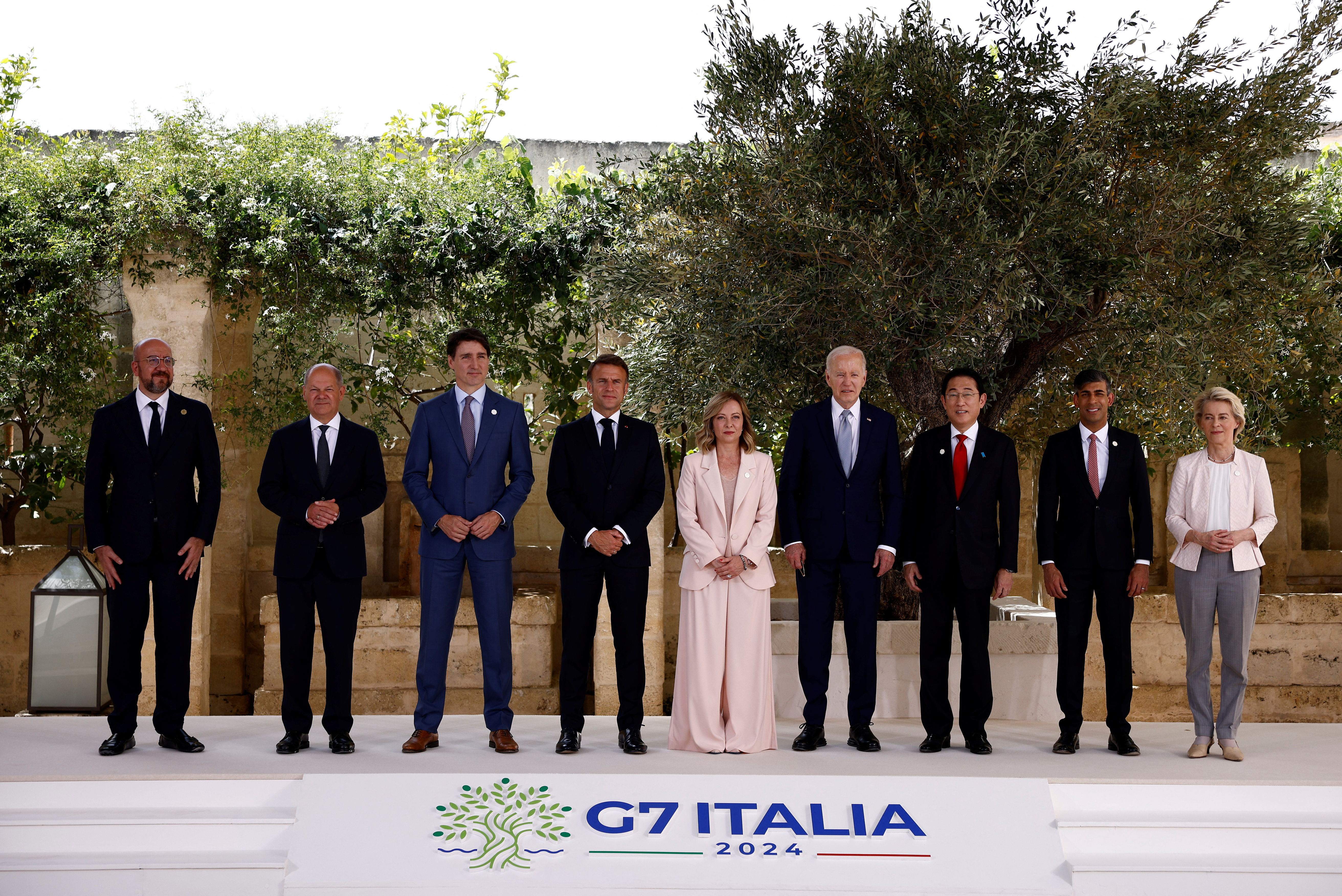 Italy hosts G7 summit in Puglia