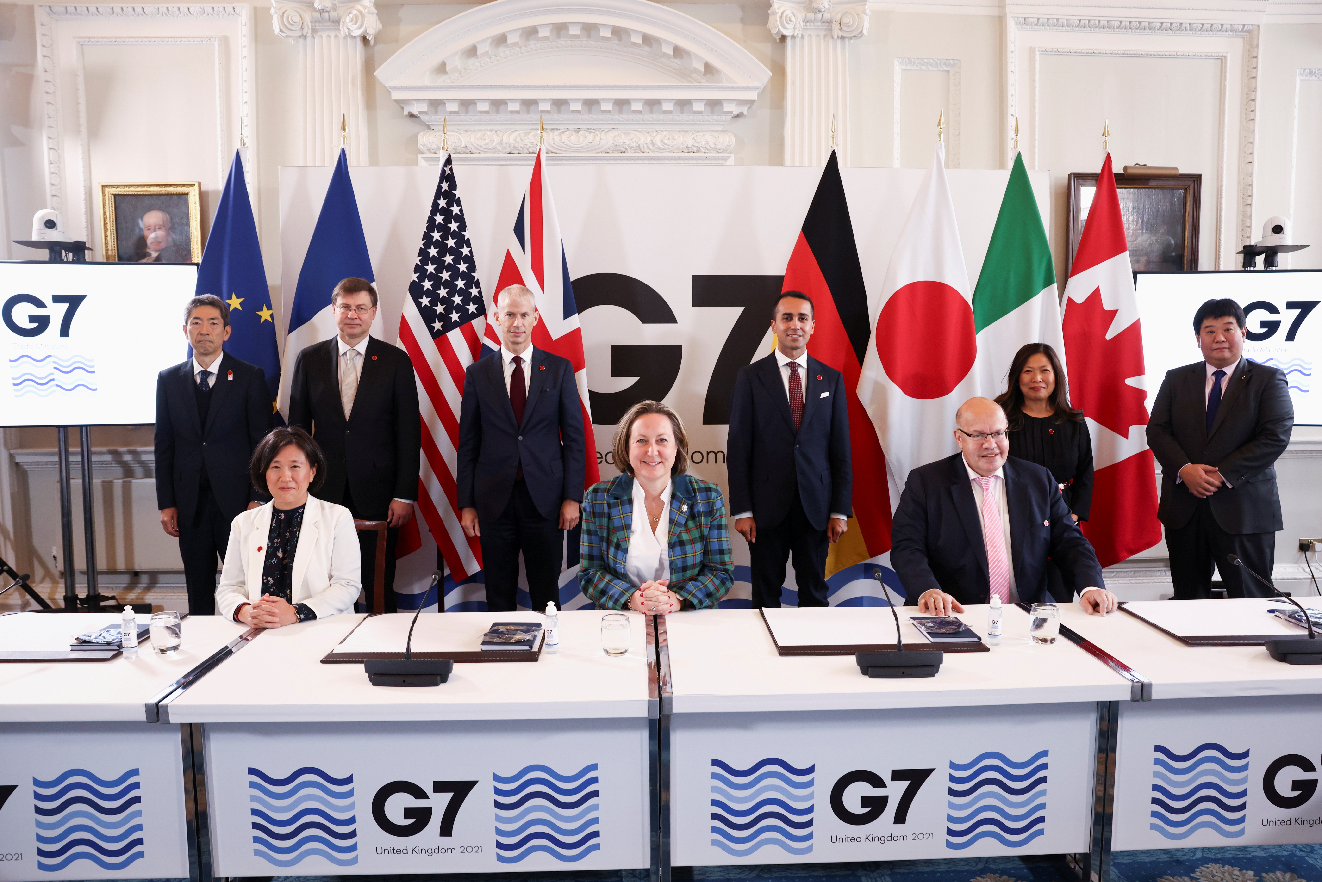 G7 countries reach breakthrough on digital trade and data | Reuters